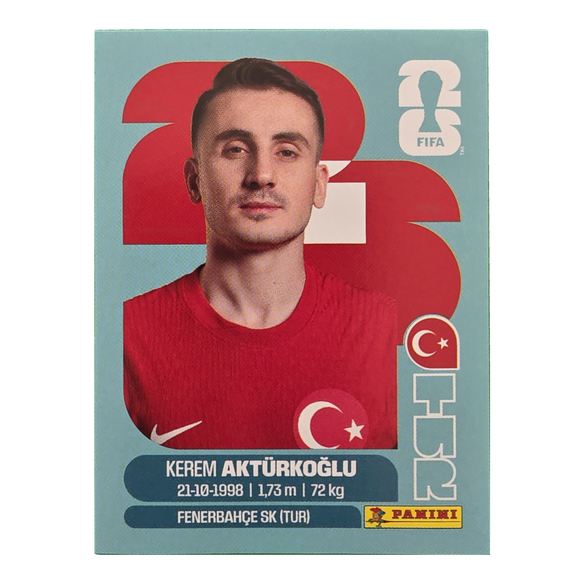 Kerem Akturkoglu - Türkei, FIFA WM 2026, Nr. TUR19