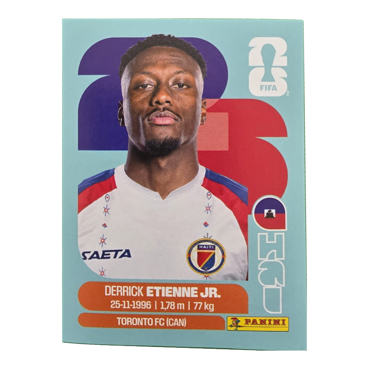 Derrick Etienne Jr - Haiti, FIFA WM 2026, Nr. HAI15