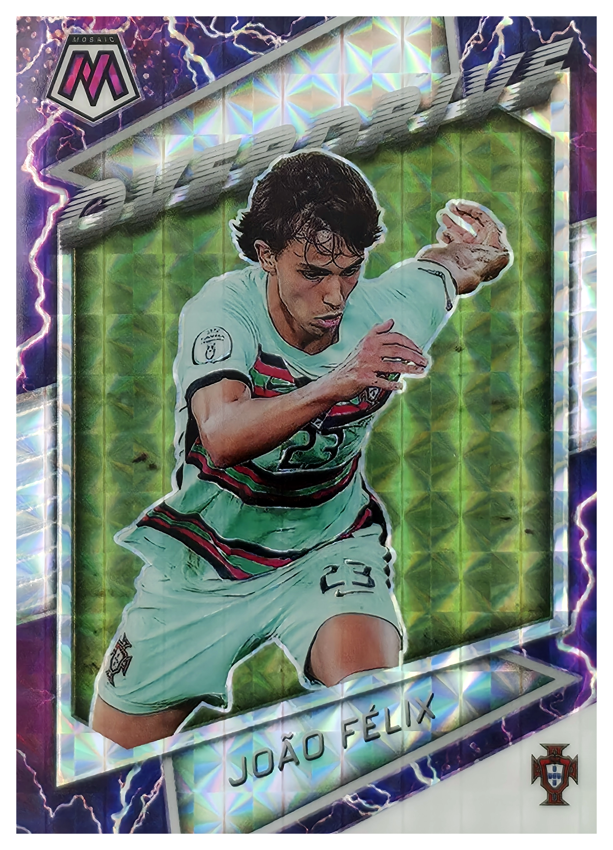 João Félix - Panini Mosaic FIFA Road to World Cup Overdrive 2021-22, Nr. 35 – Mosaic, Insert (Art.-Nr. SG106028)