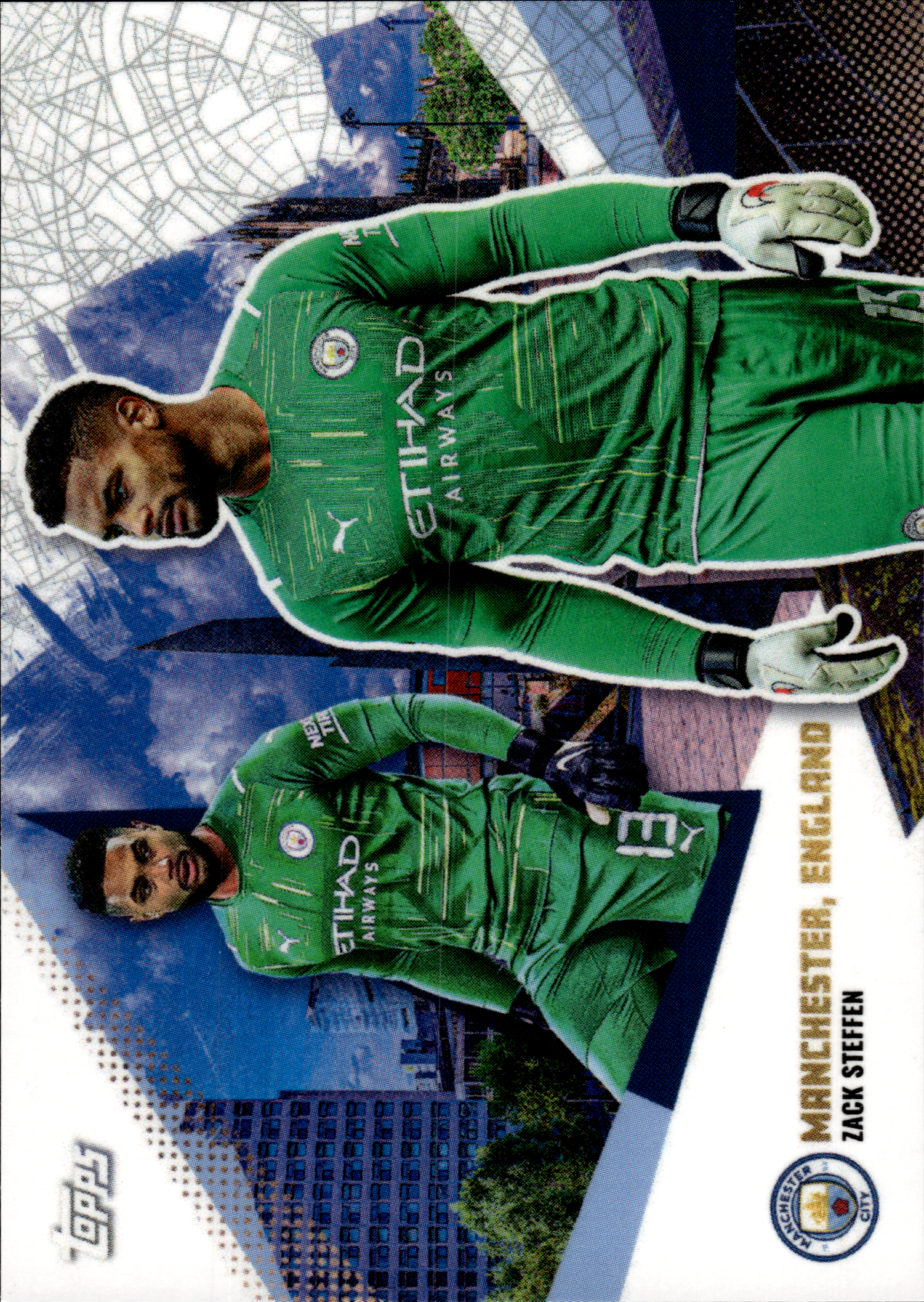 Zack Steffen - Topps Manchester City Team Set Manchester, England 2021-22 (Insert)