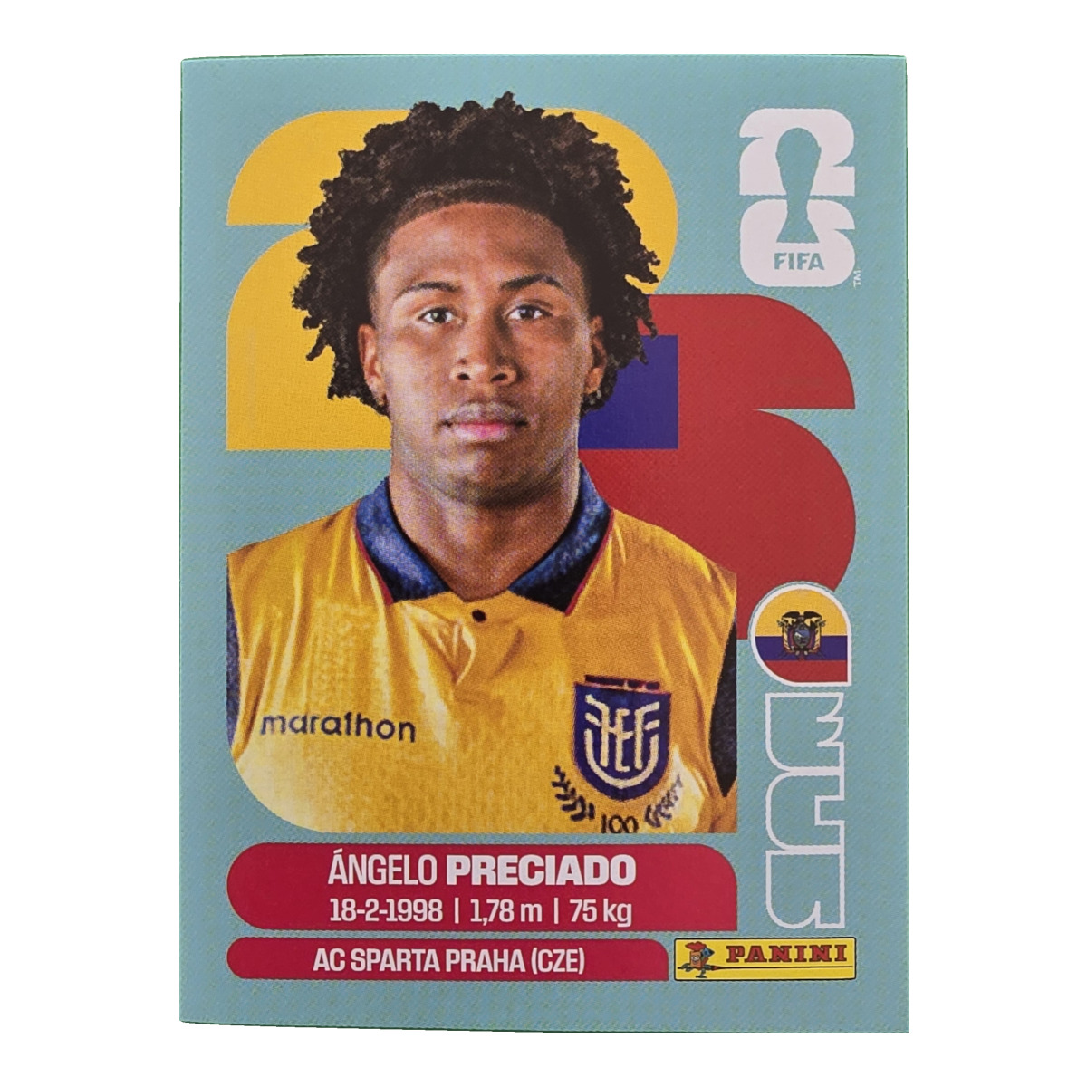 Ángelo Preciado - Ecuador, FIFA WM 2026, Nr. ECU7