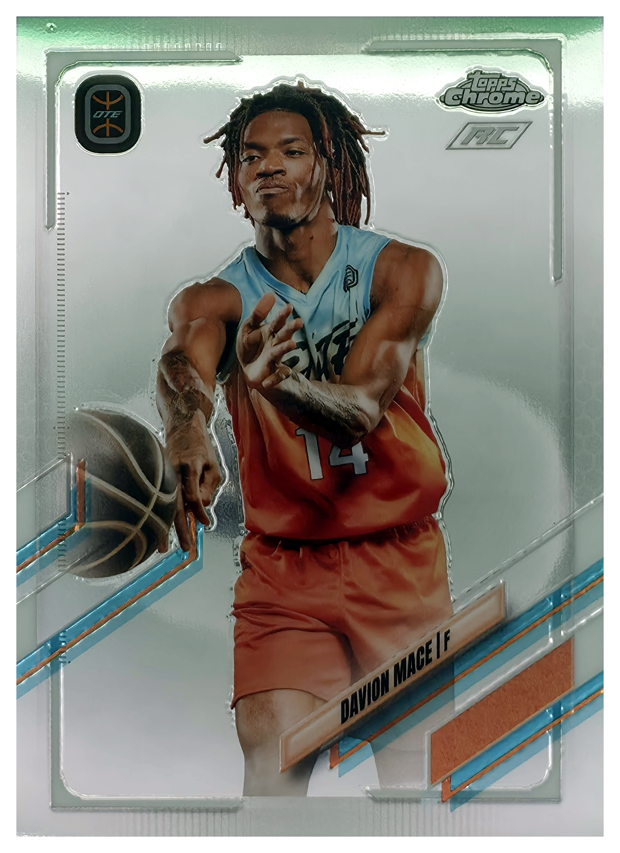 Davion Mace - Topps Chrome OTE Base Set 2022, Nr. 29 – Rookie Card (Art.-Nr. SG106092)