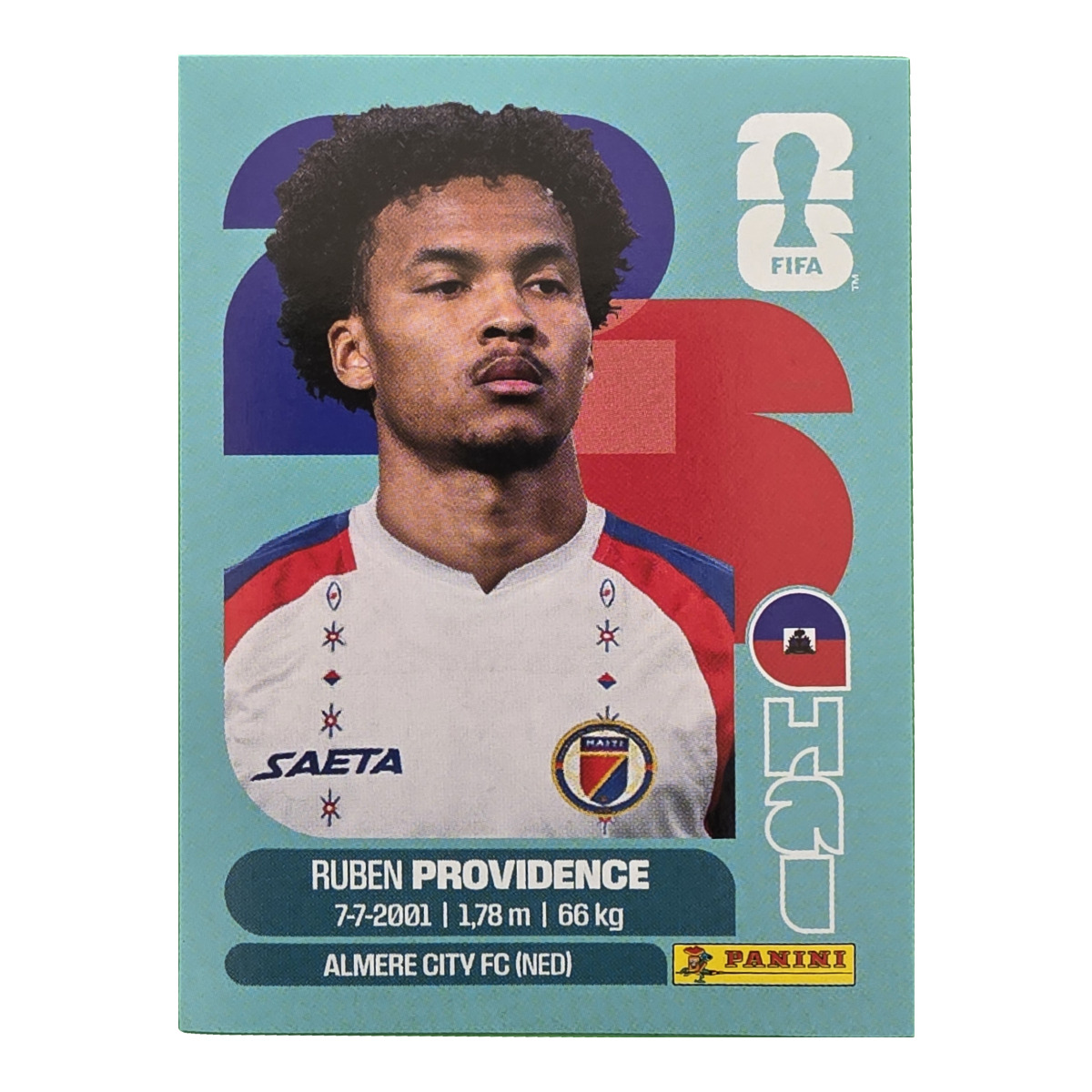 Ruben Providence - Haiti, FIFA WM 2026, Nr. HAI17