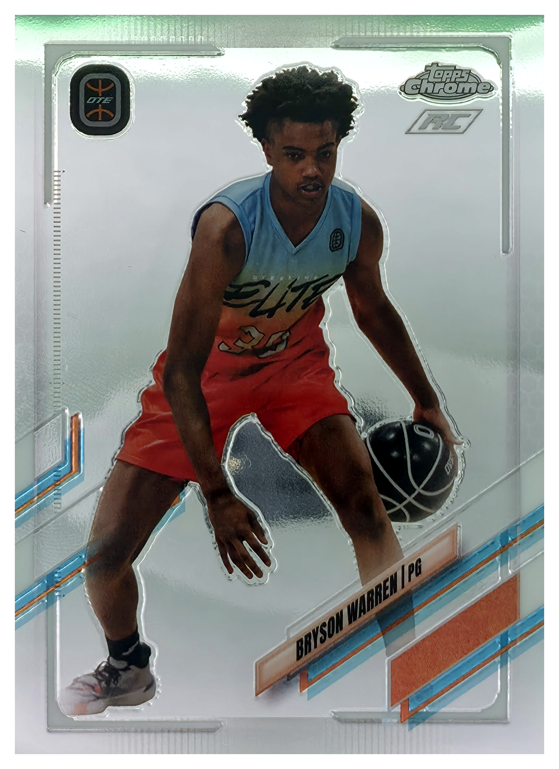 Bryson Warren - Topps Chrome OTE Base Set 2022, Nr. 50 – Rookie Card (Art.-Nr. SG106061)