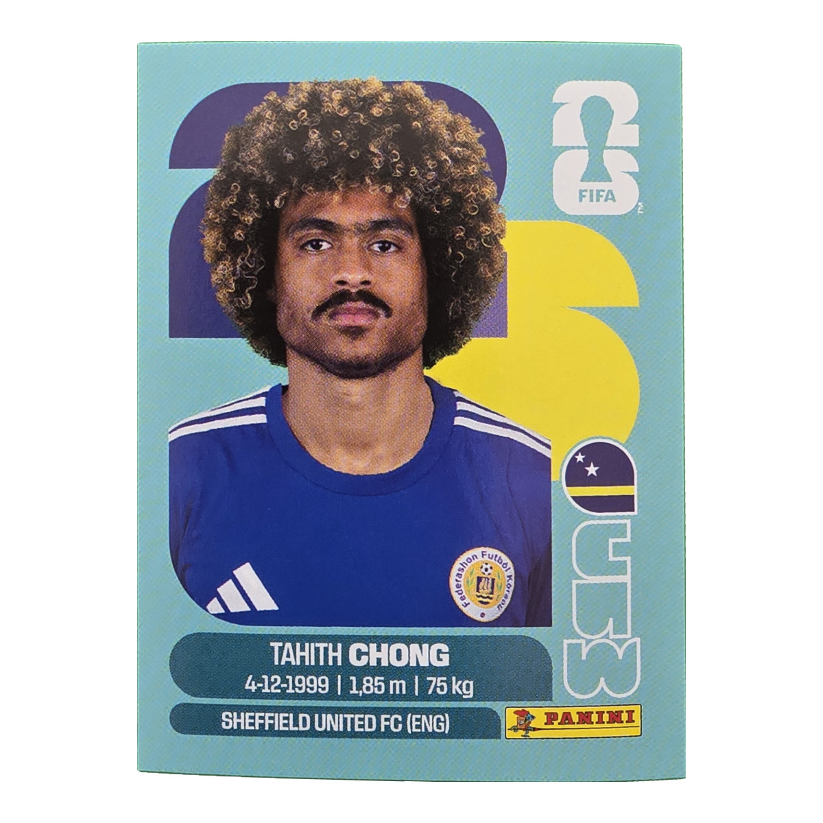 Tahith Chong - Curaçao, FIFA WM 2026, Nr. CUW14