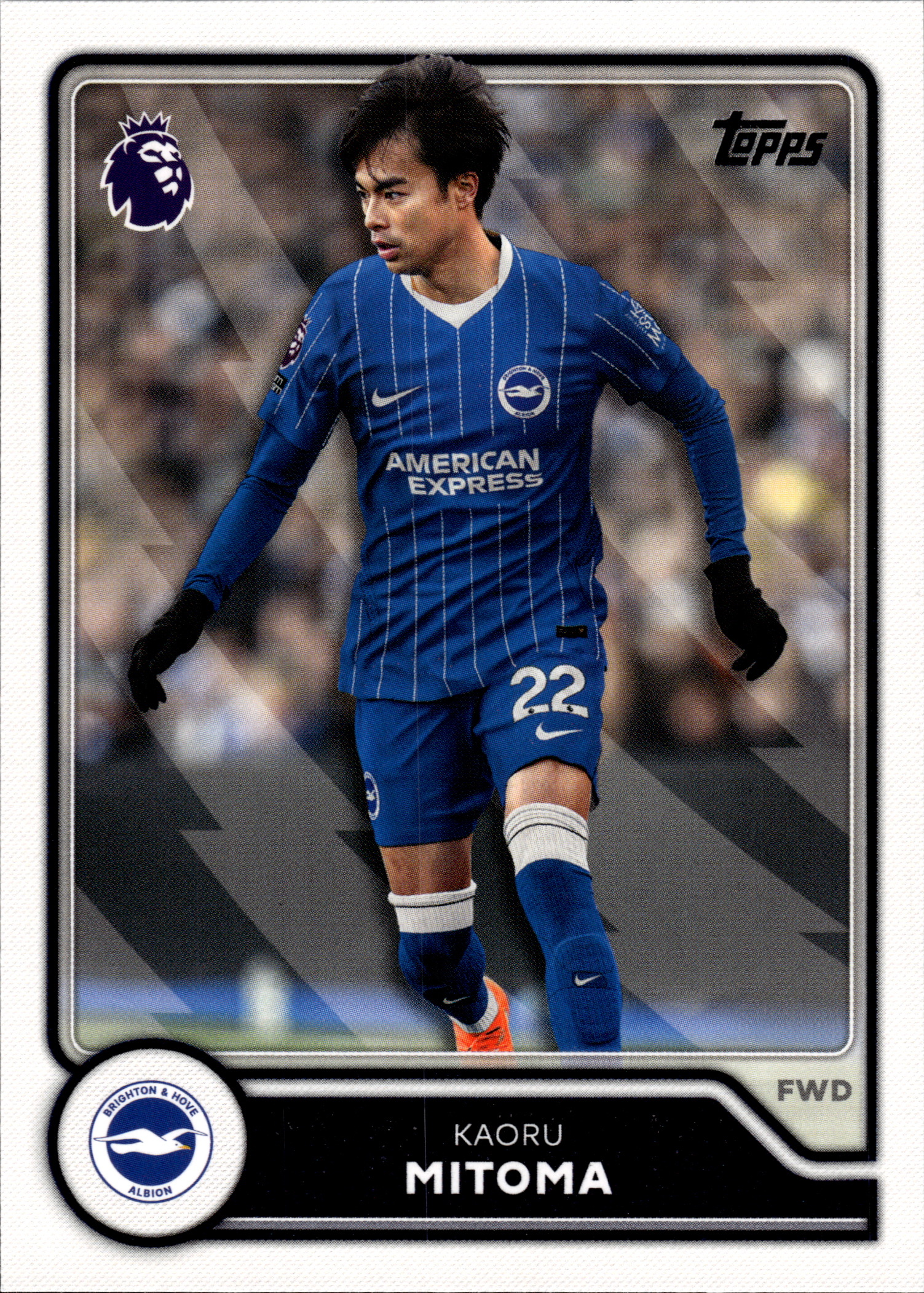 Kaoru Mitoma - Topps Flagship Premier League Base Set 2026-27, Nr. 86 (Art.-Nr. SG104700)