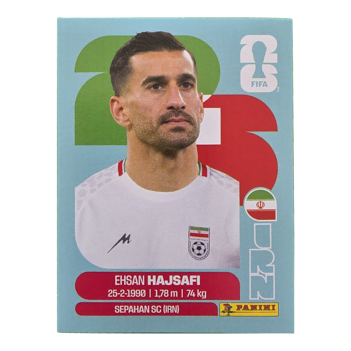 Ehsan Hajsafi - Iran, FIFA WM 2026, Nr. IRN4
