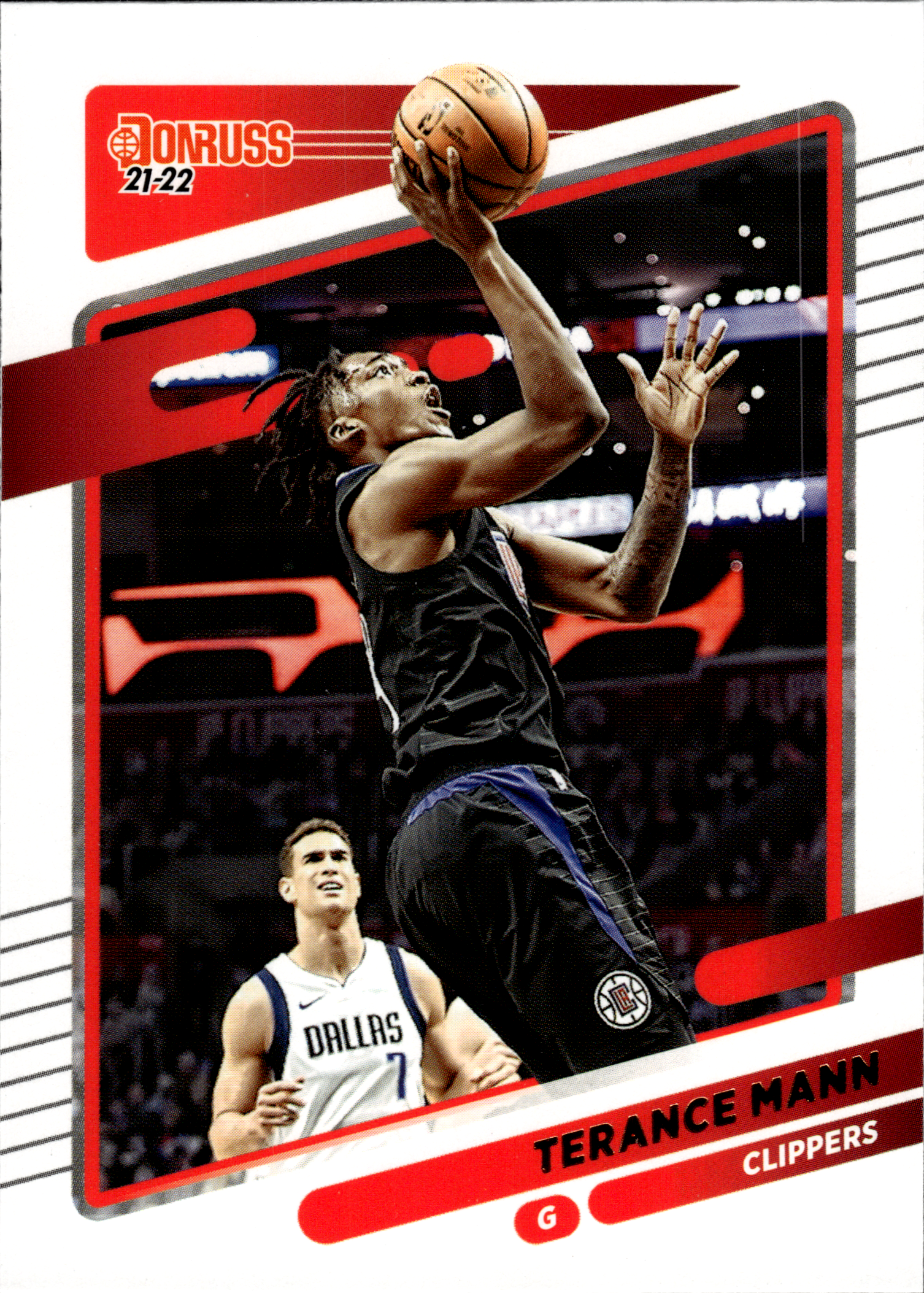 Terance Mann - Panini Donruss Base Set 2021-22, Nr. 156 (Art.-Nr. SG105697)