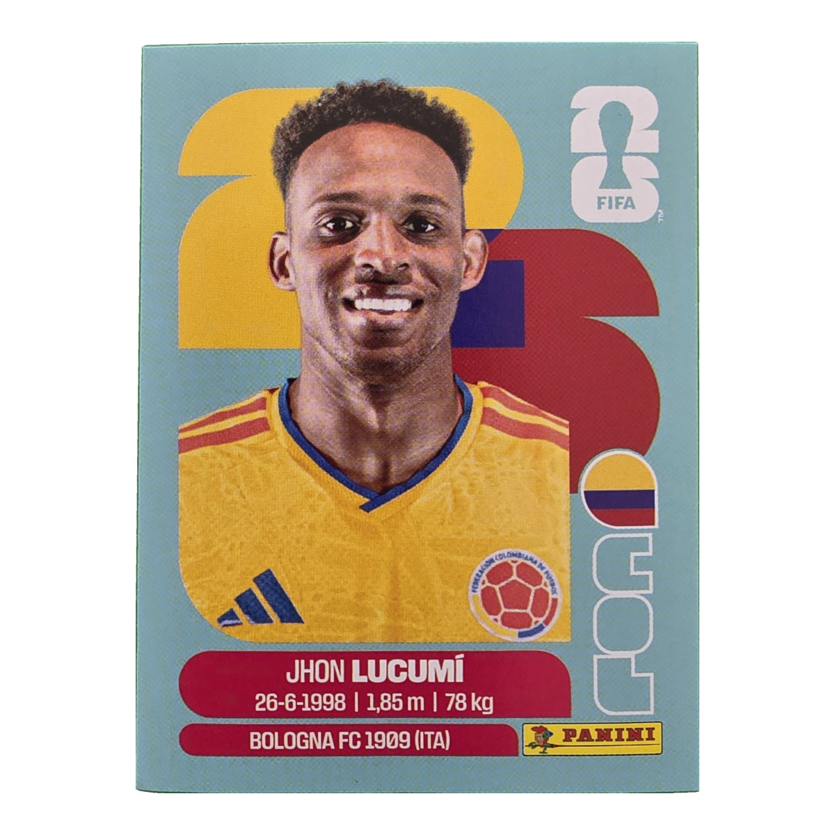 Jhon Lucumí - Kolumbien, FIFA WM 2026, Nr. COL8