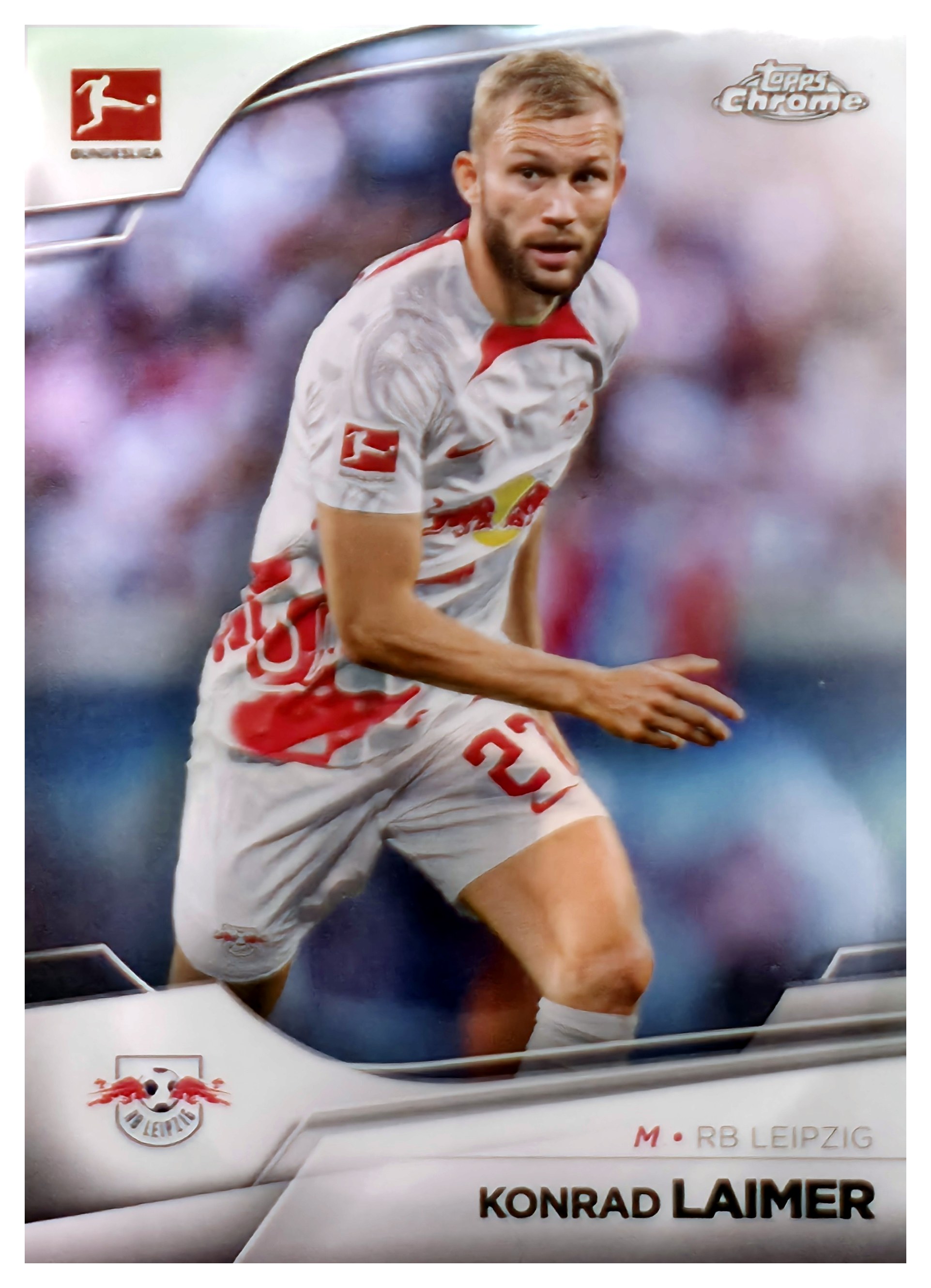 Konrad Laimer - Topps Chrome Bundesliga Base Set 2022-23, Nr. 54 (Art.-Nr. SG109491)