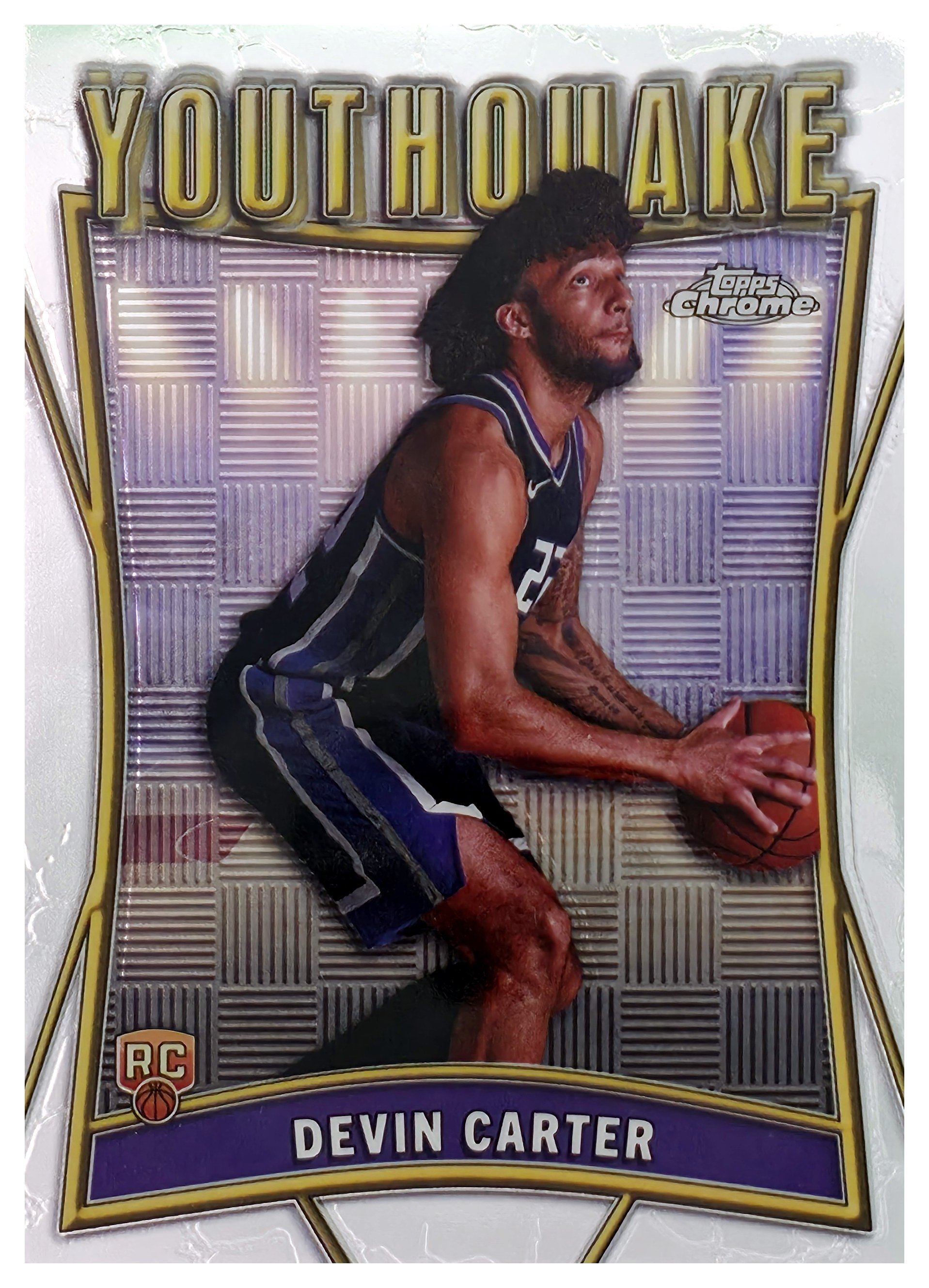 Devin Carter - Topps Chrome Youthquake 2024-25, Nr. YQ-10 – Rookie Card (Art.-Nr. SG108865)