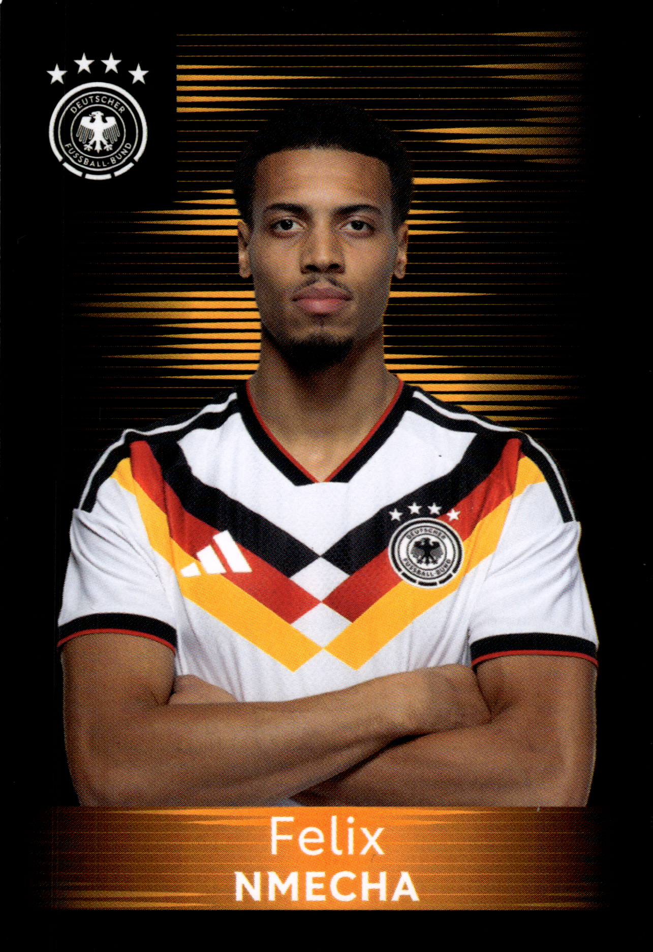 Felix Nmecha - Panini FIFA World Cup DFB-Sammelkarten 2026, Nr. 33 (Art.-Nr. SG102480)