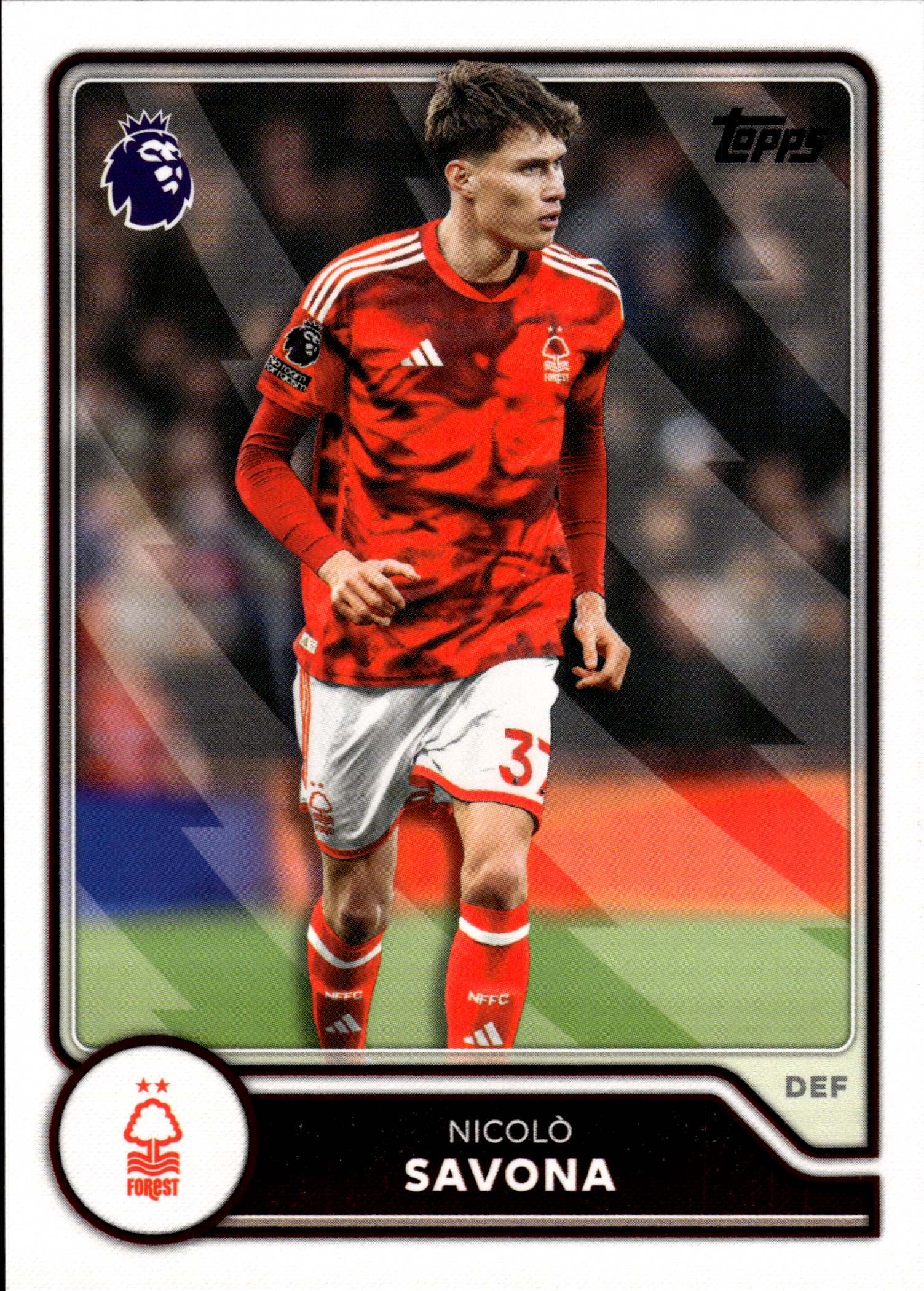 Nicolò Savona - Topps Flagship Premier League Base Set 2026-27, Nr. 218