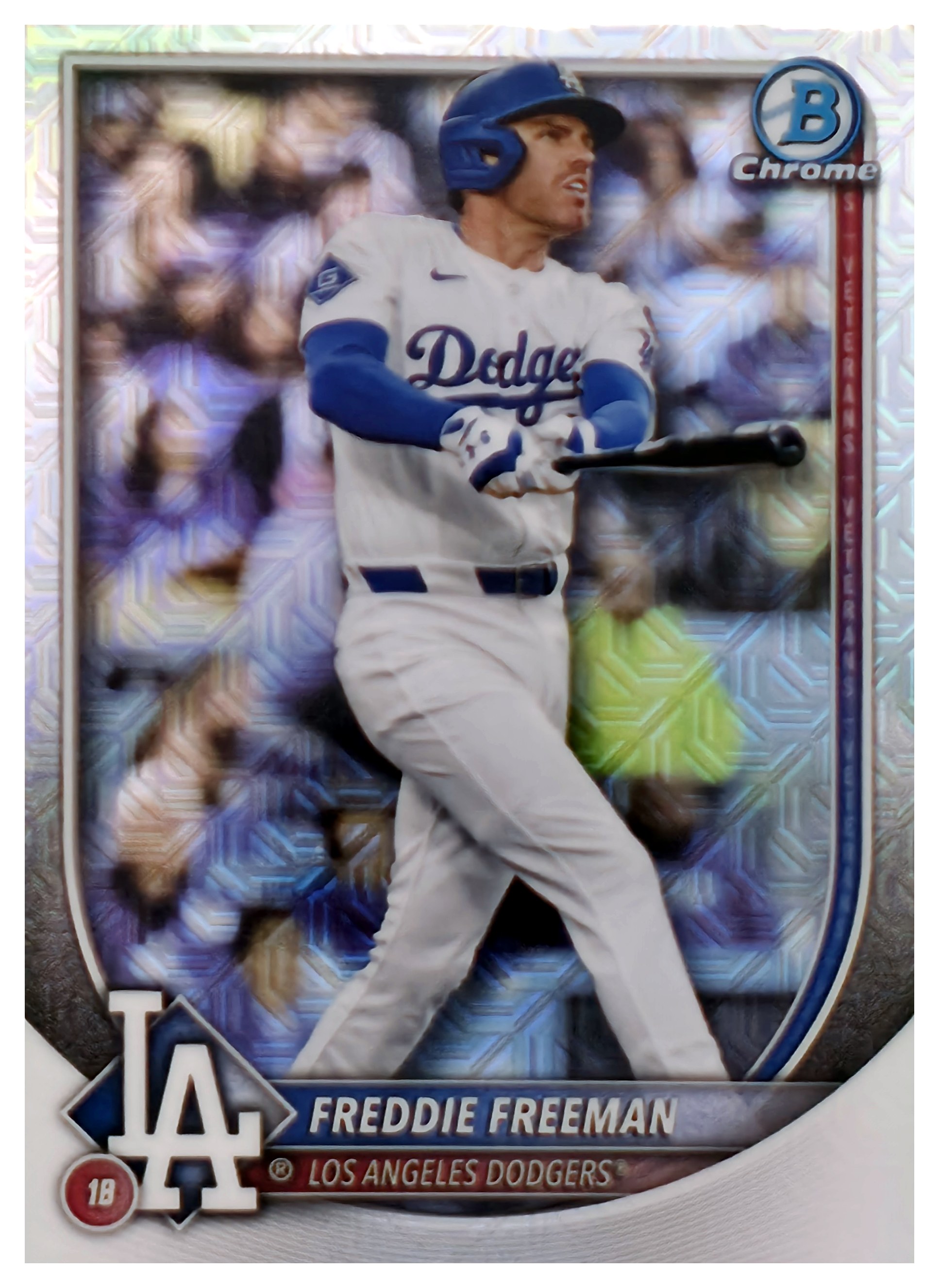 Freddie Freeman - Topps Bowman Chrome Base Set 2025, Nr. 33 – Mojo Refractor (Art.-Nr. SG108924)