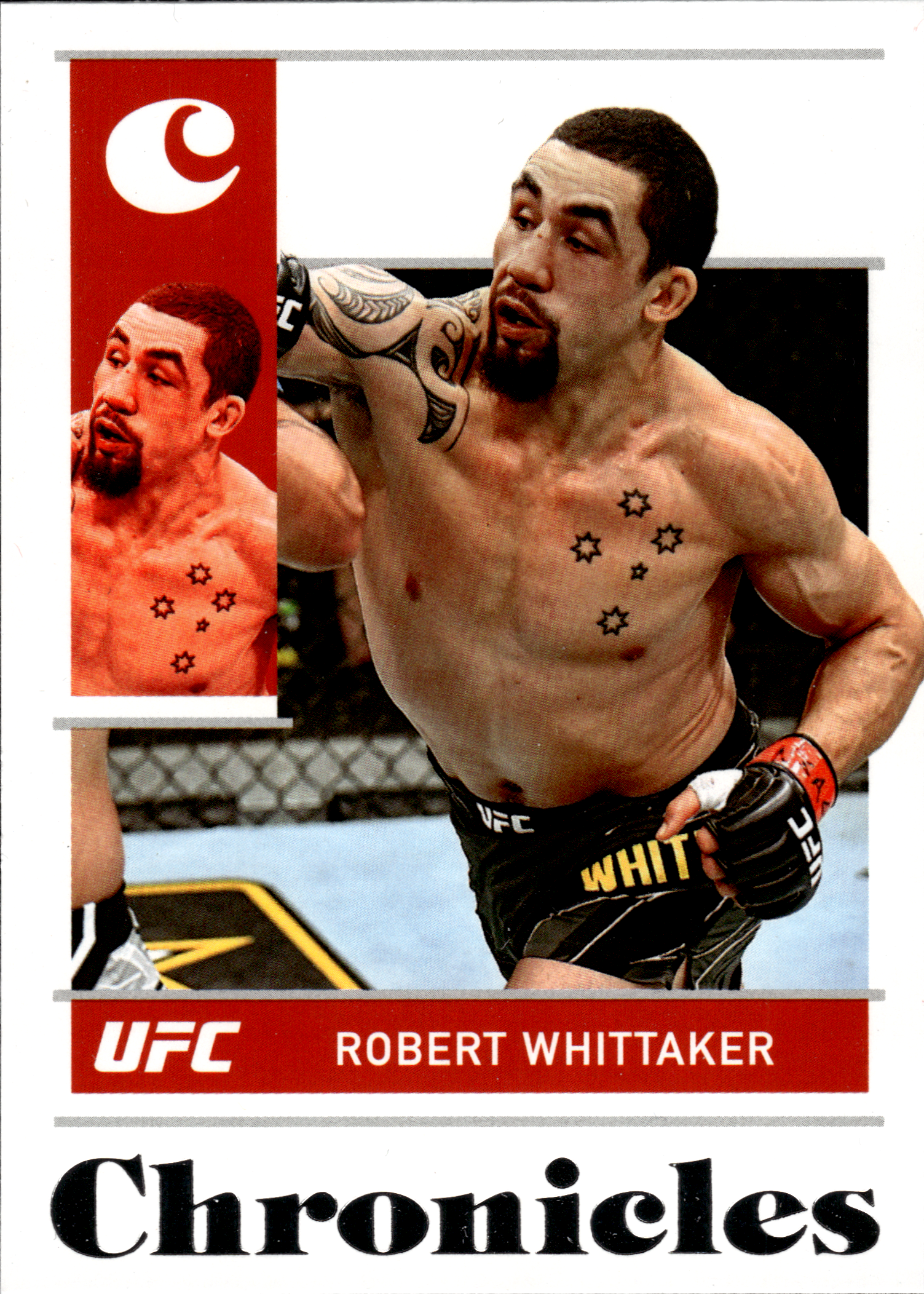 Robert Whittaker - Panini Chronicles UFC Base Set 2022, Nr. 50 (Art.-Nr. SG104035)