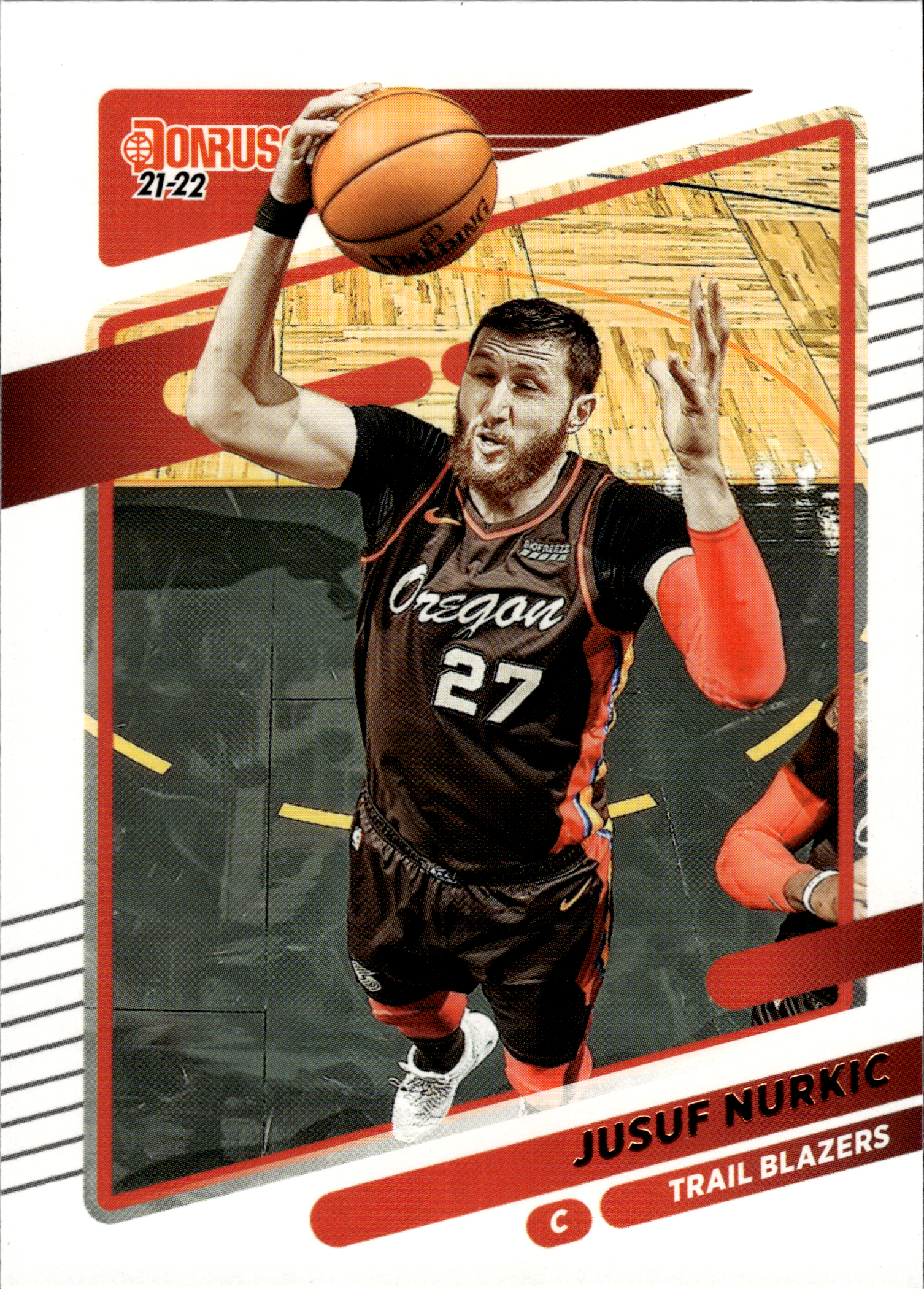 Jusuf Nurkic - Panini Donruss Base Set 2021-22, Nr. 123 (Art.-Nr. SG105754)