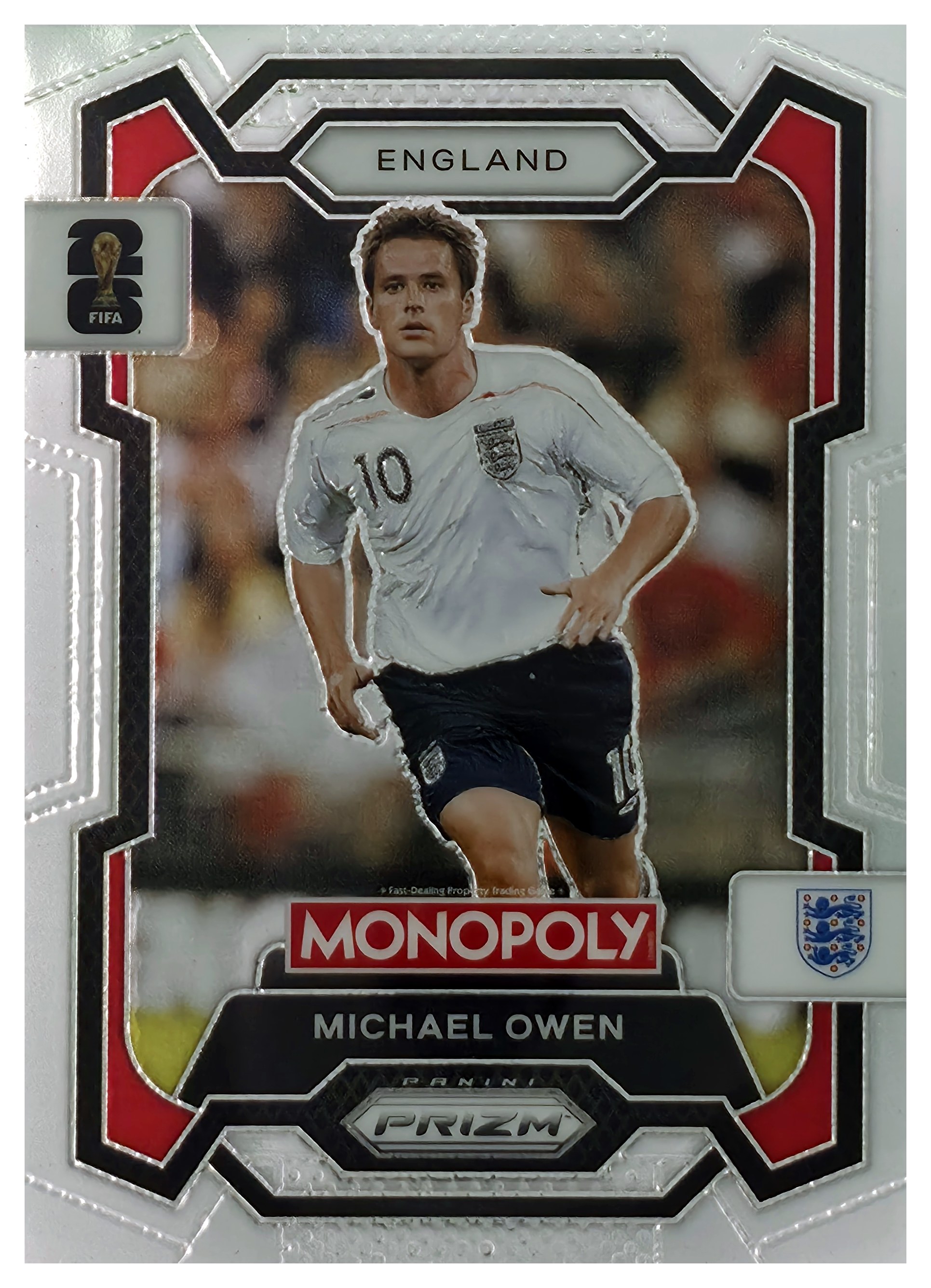 Michael Owen - Panini Prizm Monopoly FIFA World Cup Base Set 2026, Nr. 26 (Art.-Nr. SG109108)