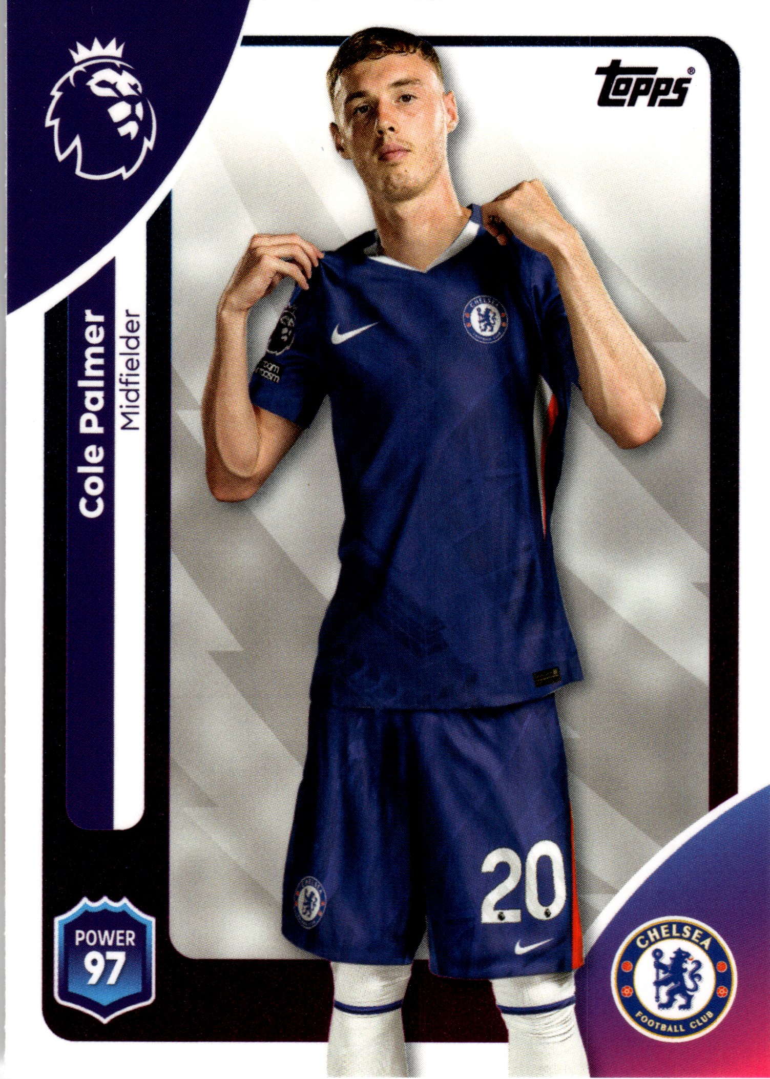 Cole Palmer - Topps Match Attax Premier League Base Set 2025-26, Nr. 100 (Art.-Nr. SG107891)