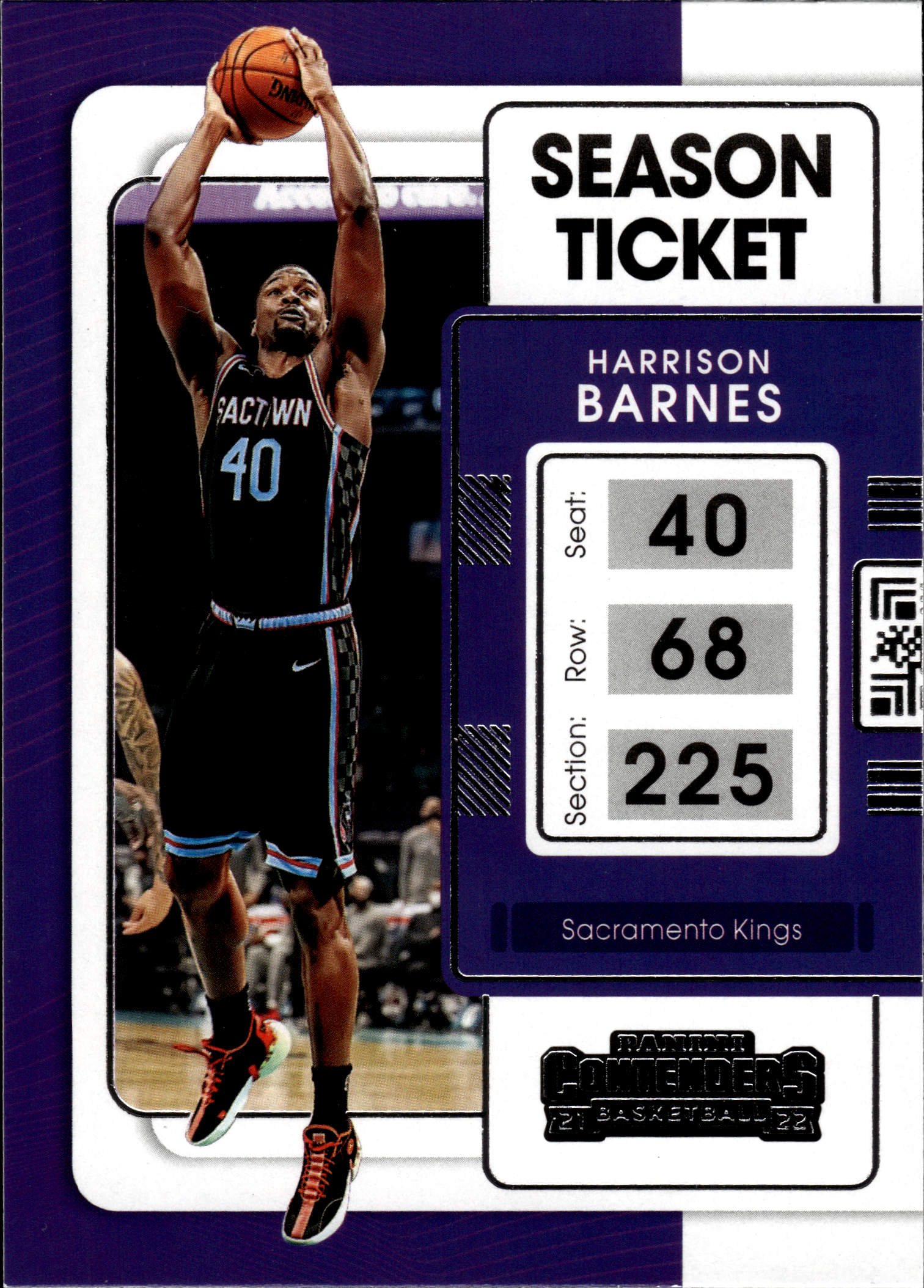 Harrison Barnes - Panini Contenders Season Ticket 2021-22, Nr. 79 (Art.-Nr. SG103715)