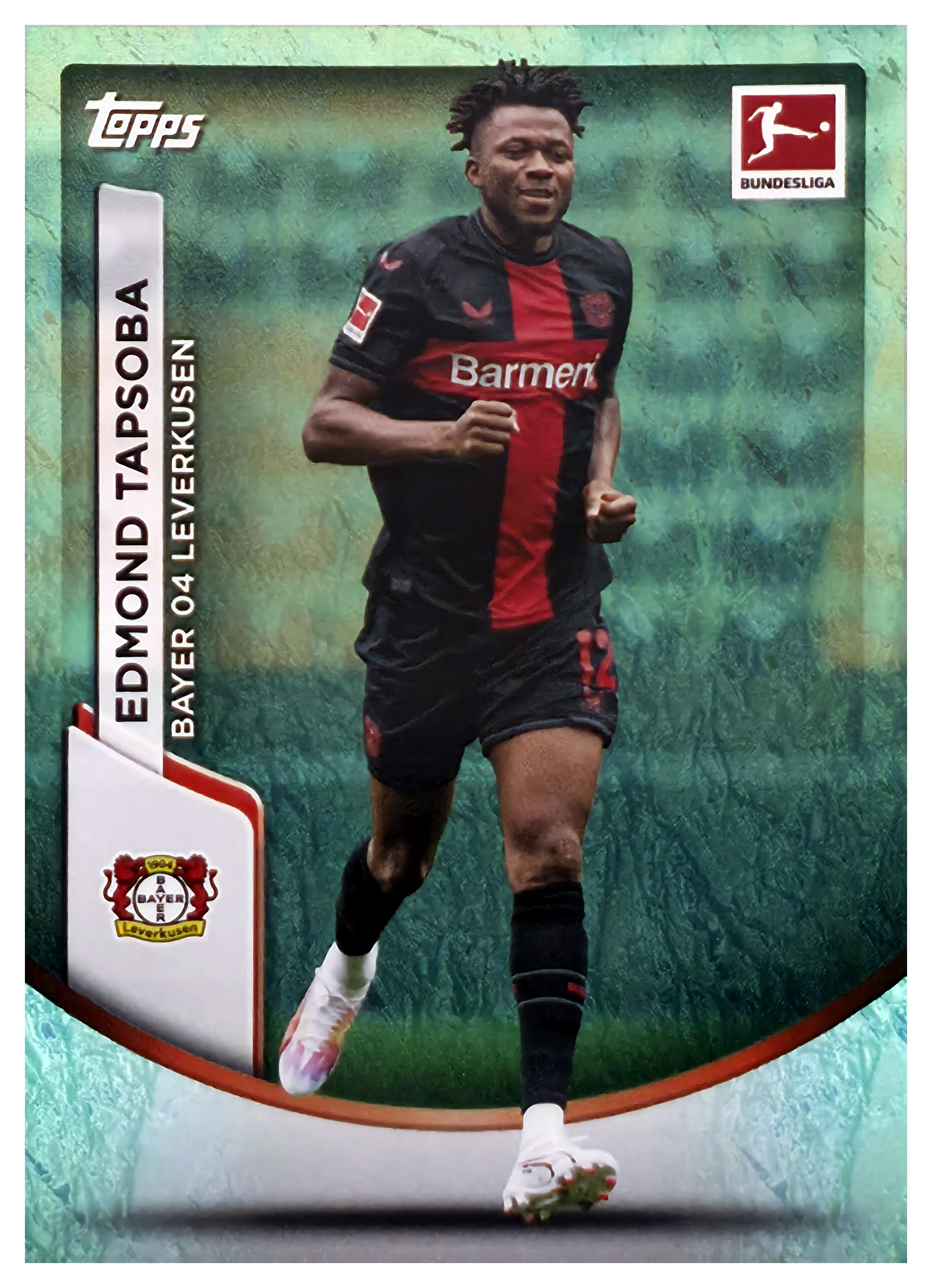 Edmond Tapsoba - Topps Chrome Bundesliga Base Set 2023-24, Nr. 64 (Art.-Nr. SG109328)