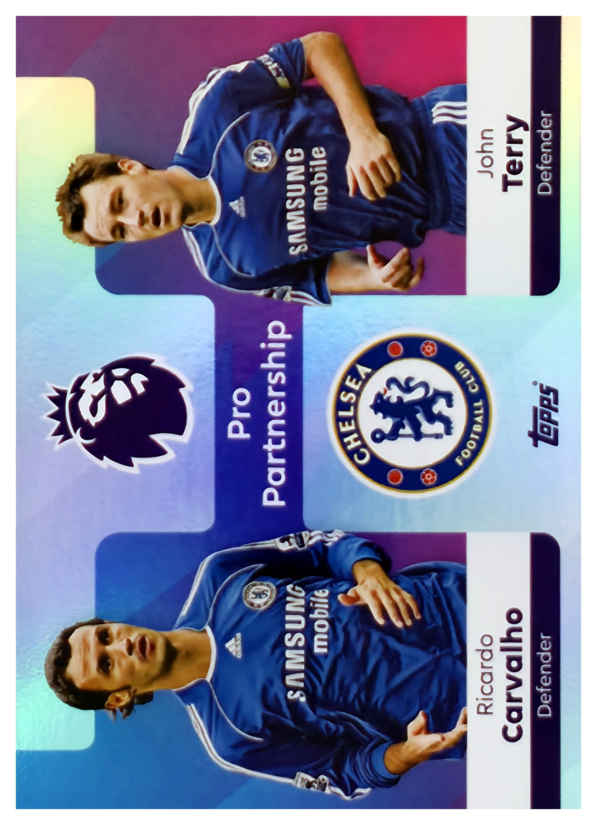 John Terry & Ricardo Carvalho - Topps Match Attax Premier League Pro Partnership 2025-26, Nr. 366 (Art.-Nr. SG108211)