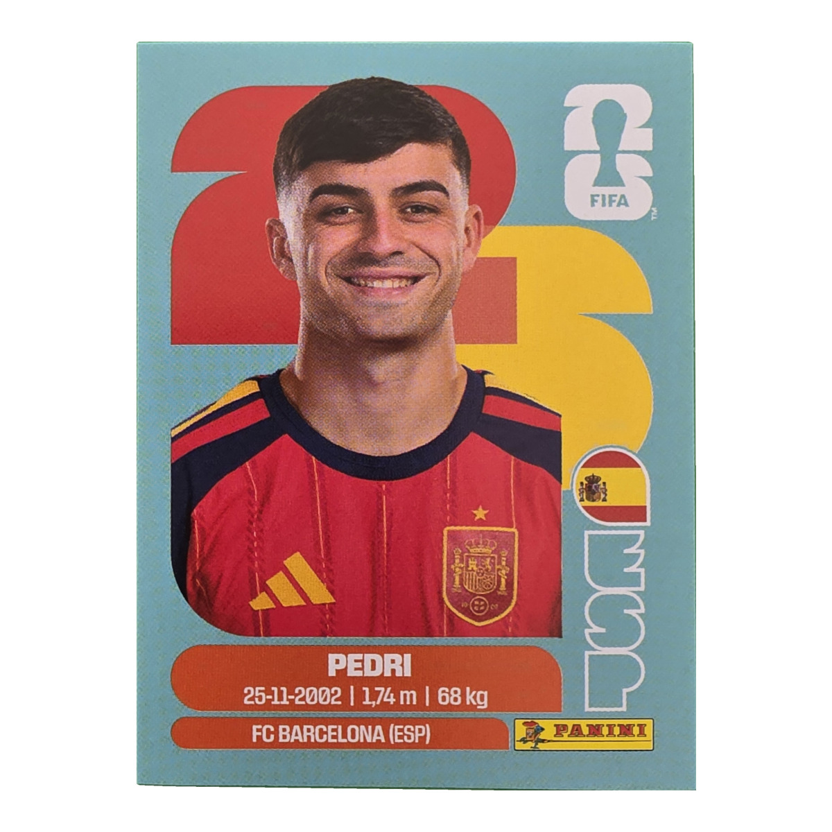 Pedri - Spanien, FIFA WM 2026, Nr. ESP11