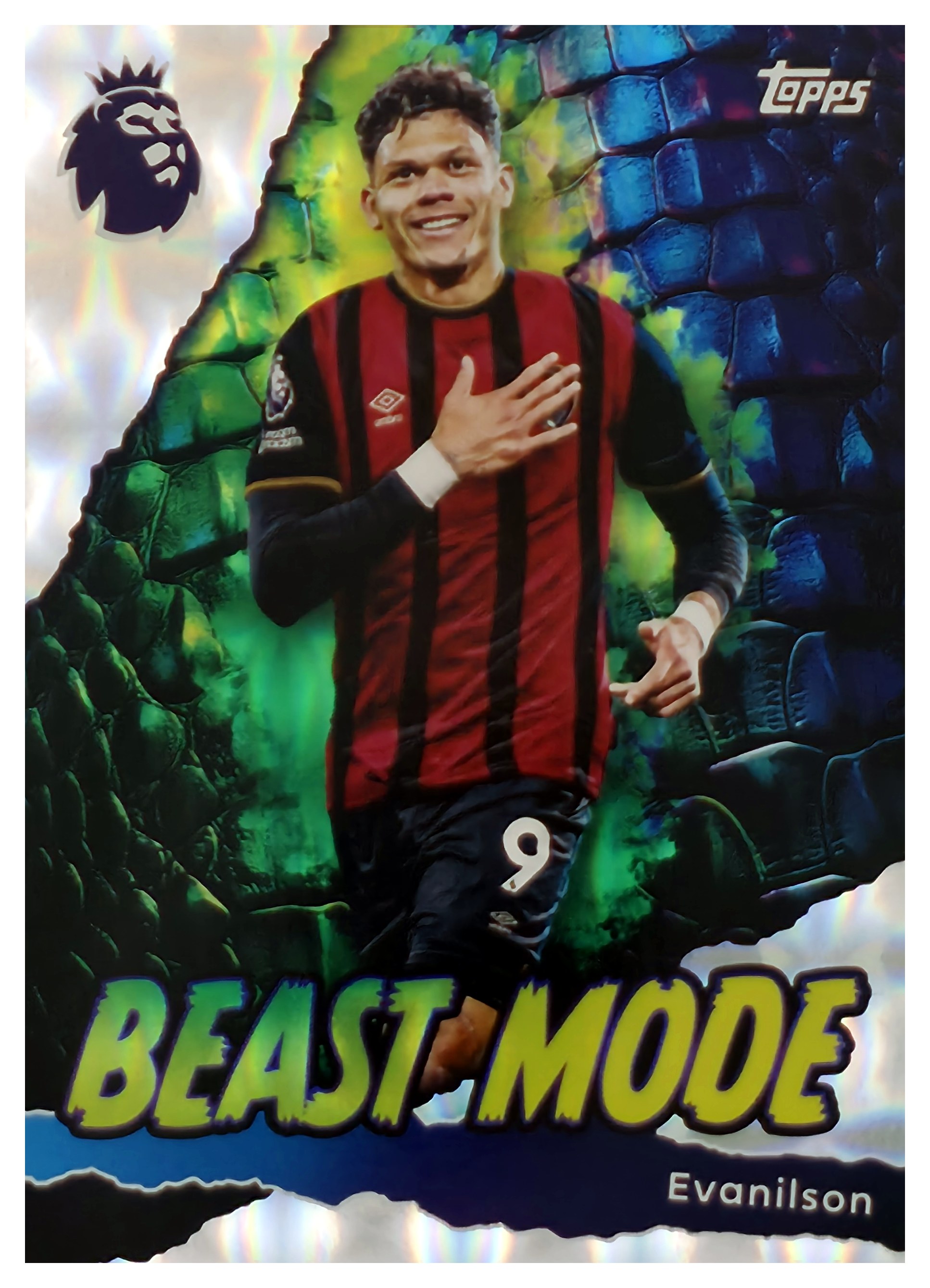 Evanilson - Topps Match Attax Premier League Beast Mode 2025-26, Nr. 423 (Art.-Nr. SG111003)