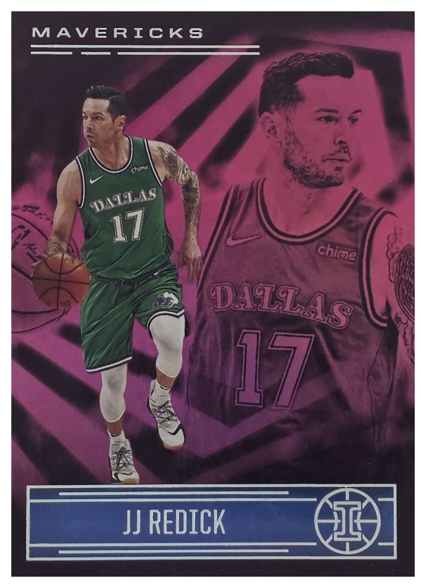 JJ Redick - Panini Illusions Base Set 2020-21, Nr. 58 – Trophy Collection Pink (Art.-Nr. SG104513)