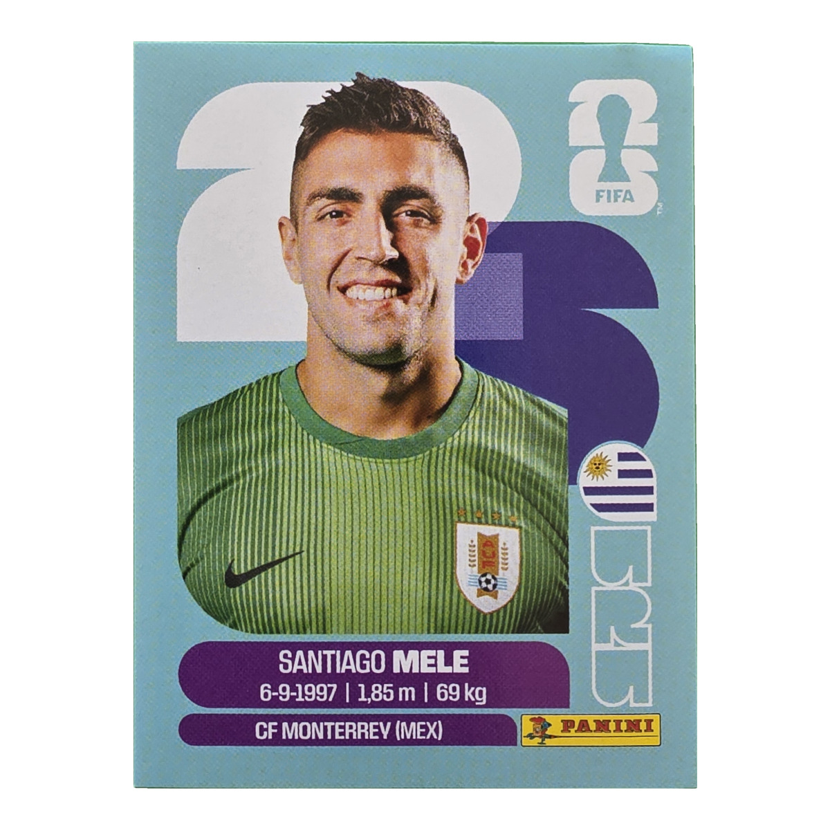 Santiago Mele - Uruguay, FIFA WM 2026, Nr. URU3