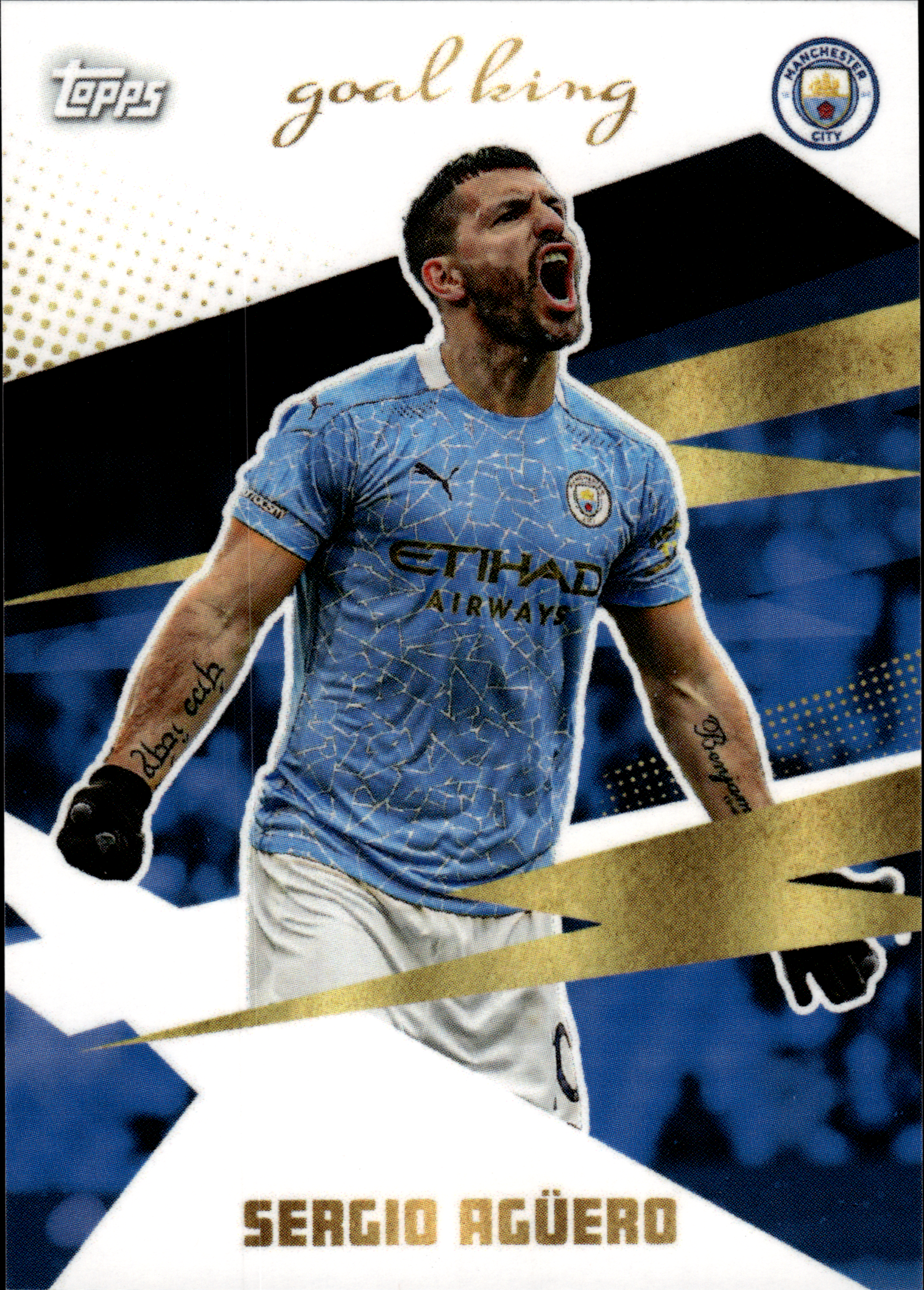 Sergio Agüero - Topps Manchester City Team Set Goal King 2021-22 (Insert)