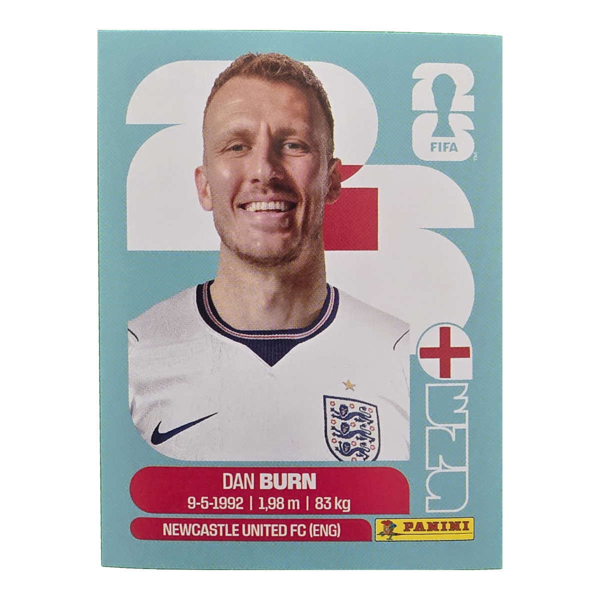 Dan Burn - England, FIFA WM 2026, Nr. ENG8