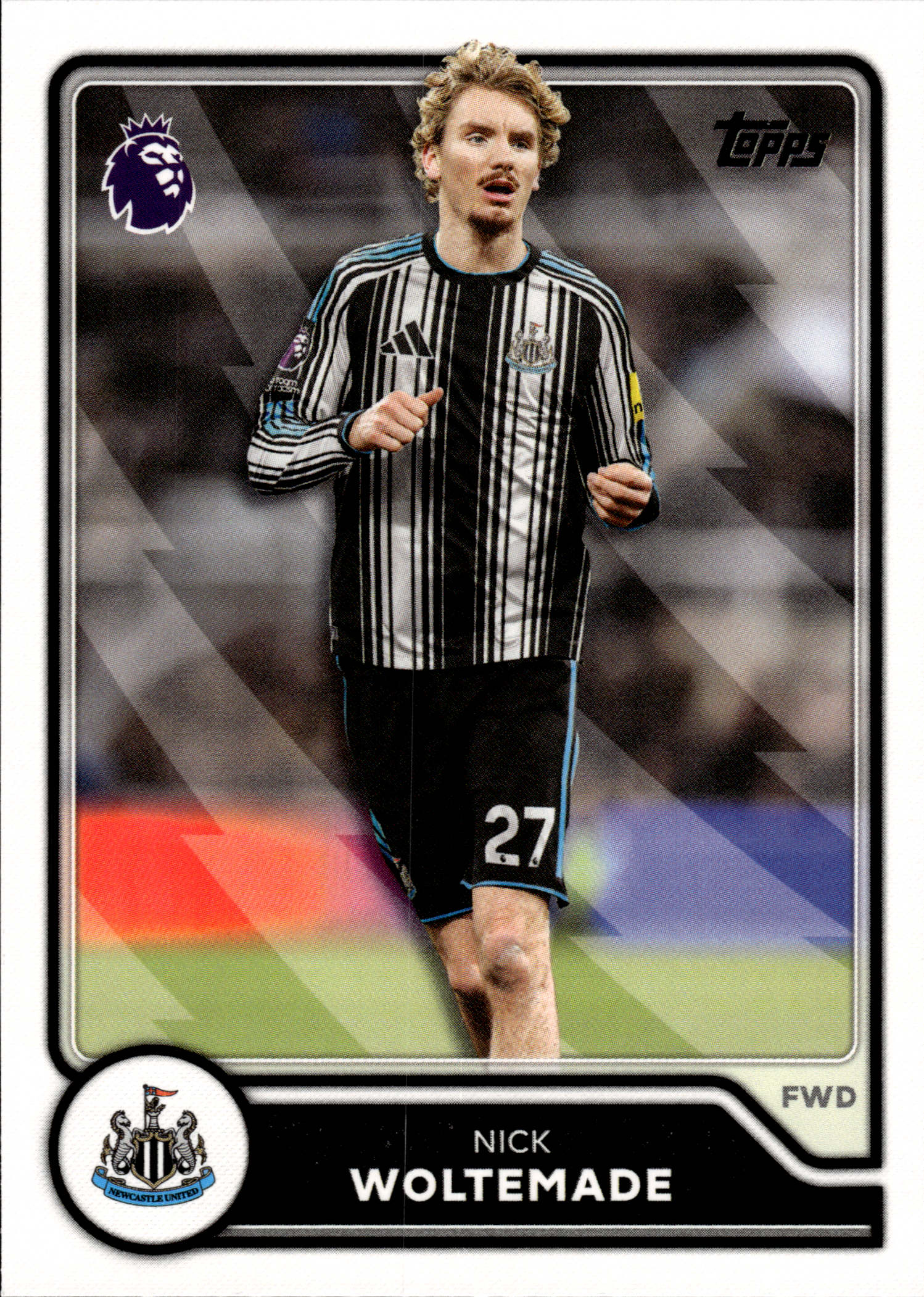 Nick Woltemade - Topps Flagship Premier League Base Set 2026-27, Nr. 215 (Art.-Nr. SG105535)