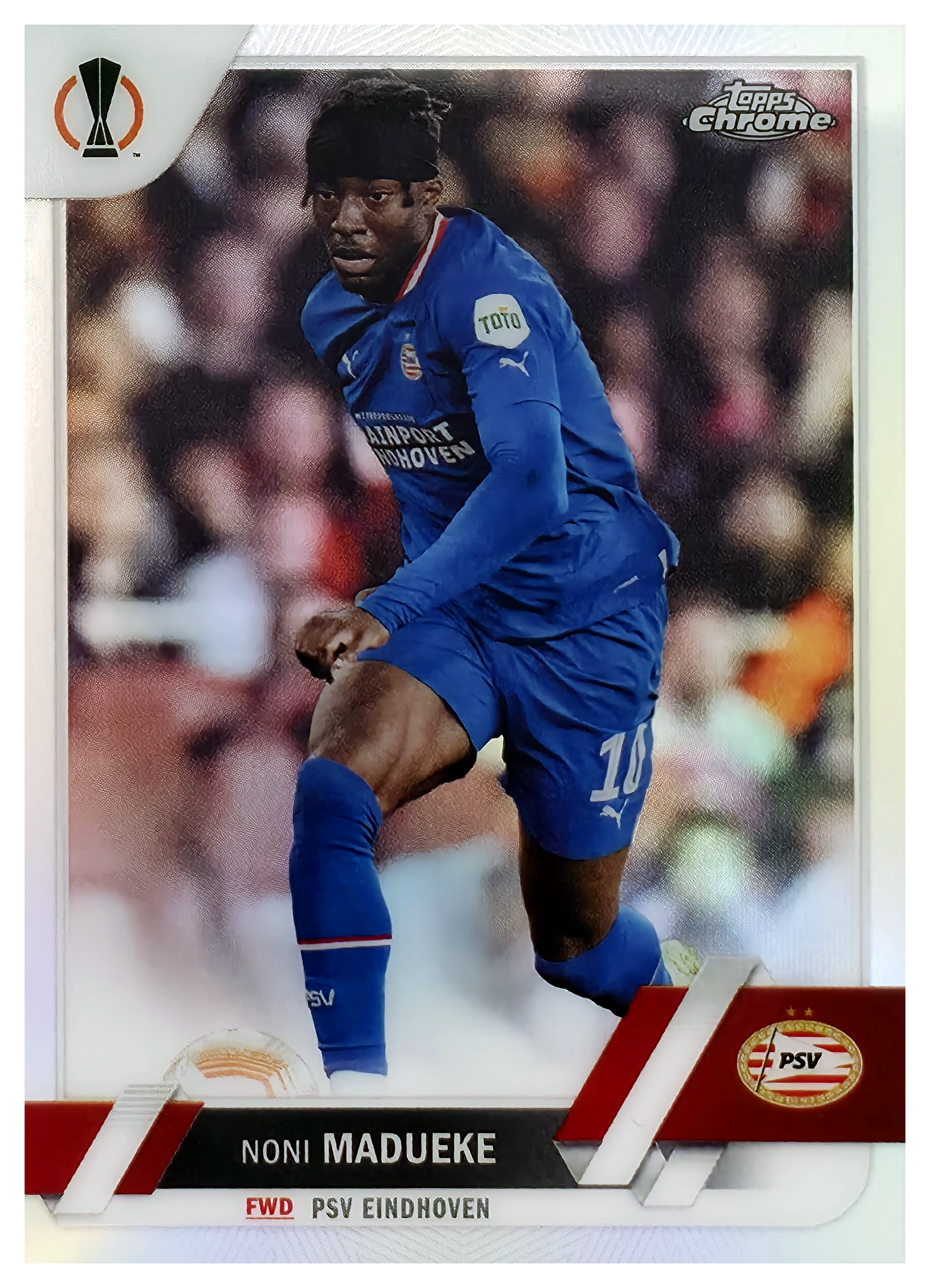 Noni Madueke - Topps Chrome UEFA Club Competitions Base Set 2022-23, Nr. 106 – Refractor (Art.-Nr. SG105787)