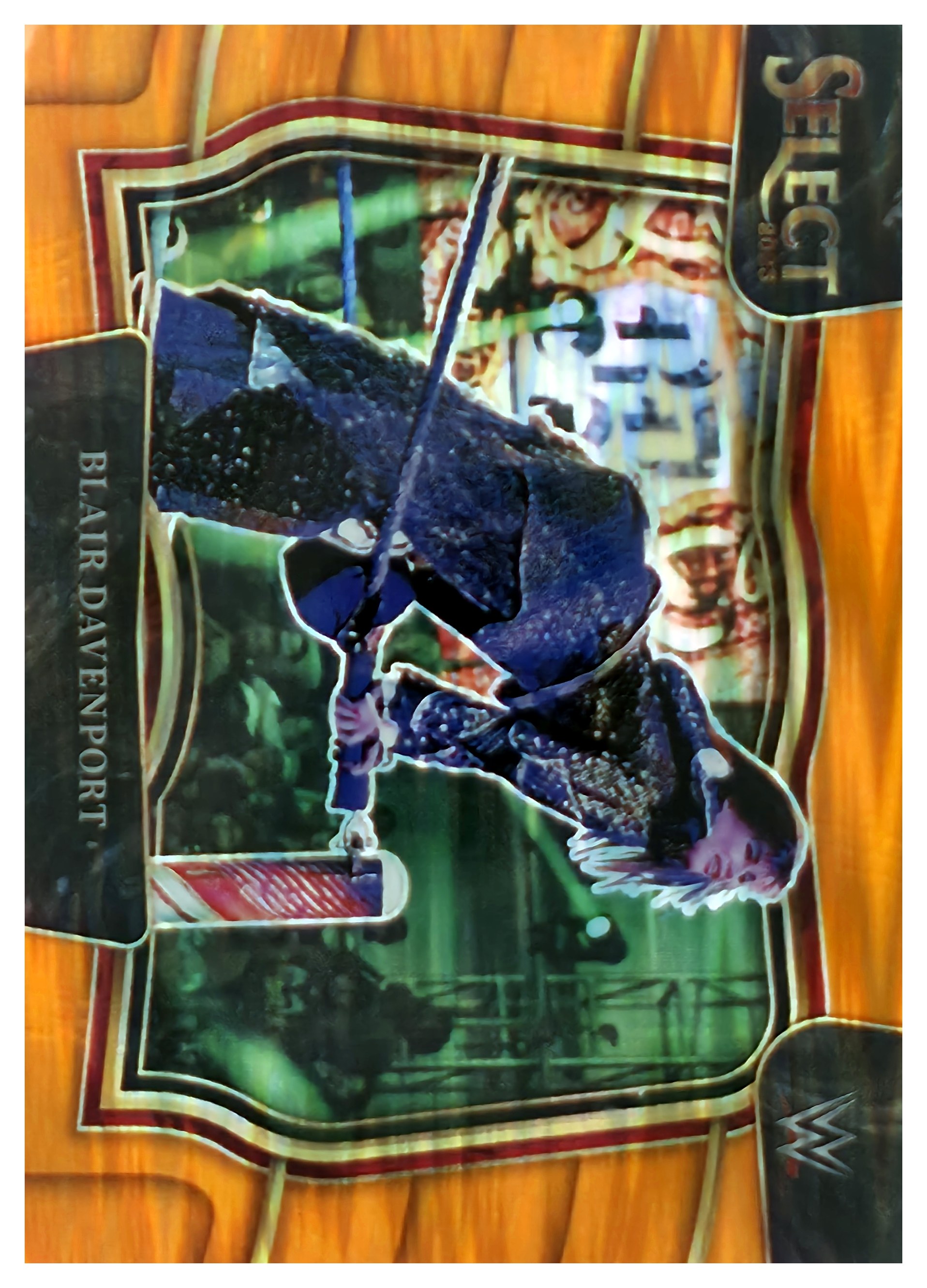 Blair Davenport - Panini Select Ringside 2023, Nr. 236 – Orange Flash (Art.-Nr. SG108694)