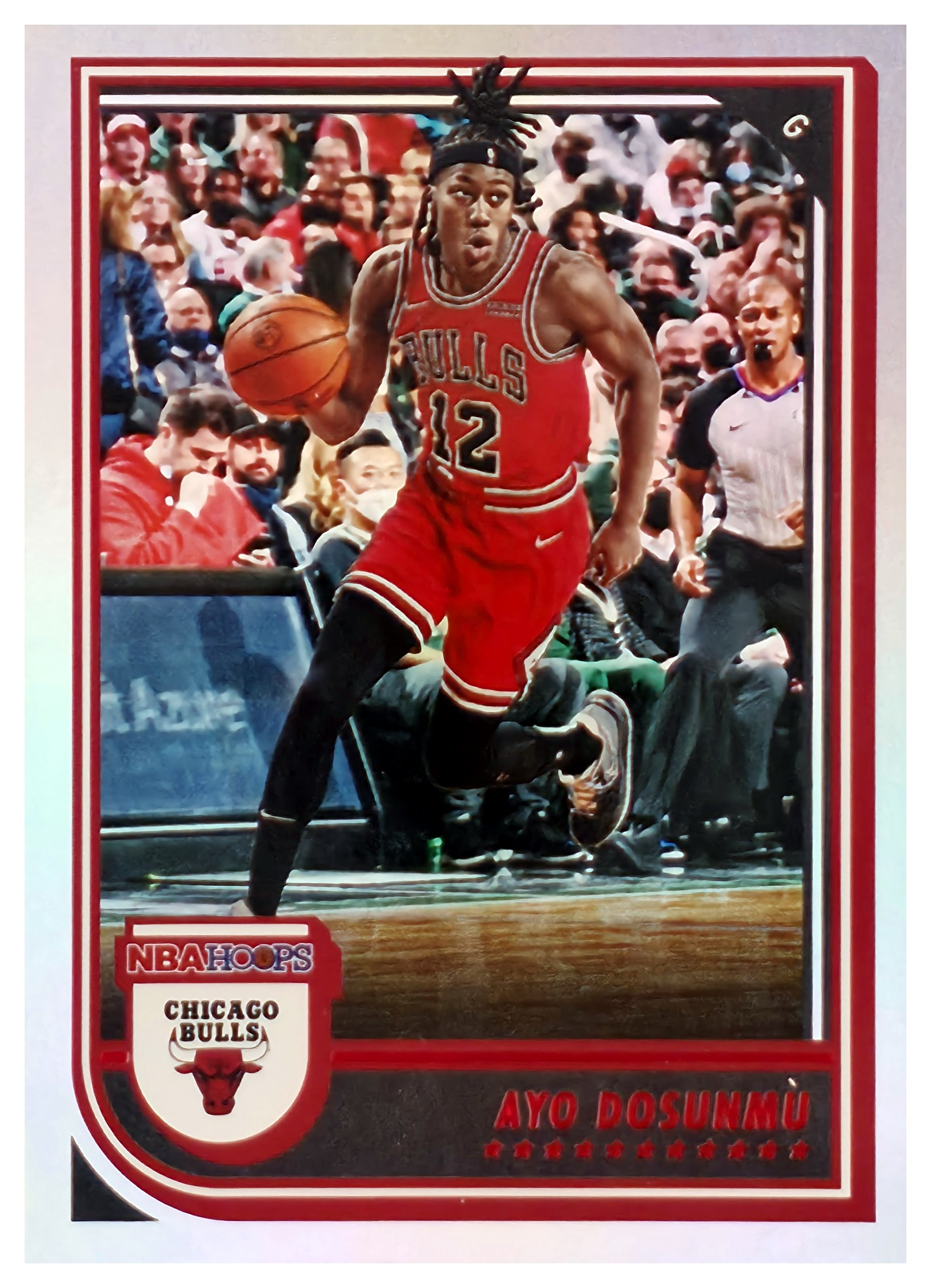 Ayo Dosunmu - Panini Hoops Base Set 2022-23, Nr. 79 – Holo (Art.-Nr. SG108622)