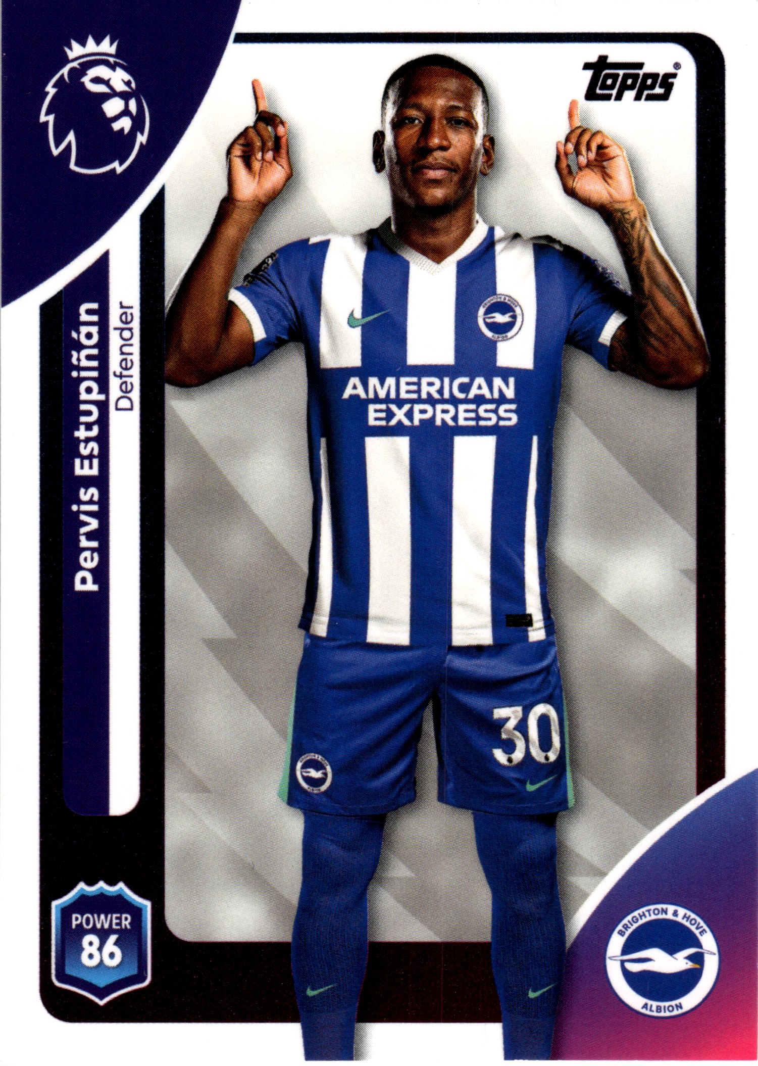 Pervis Estupiñán - Topps Match Attax Premier League Base Set 2025-26, Nr. 76 (Art.-Nr. SG107903)