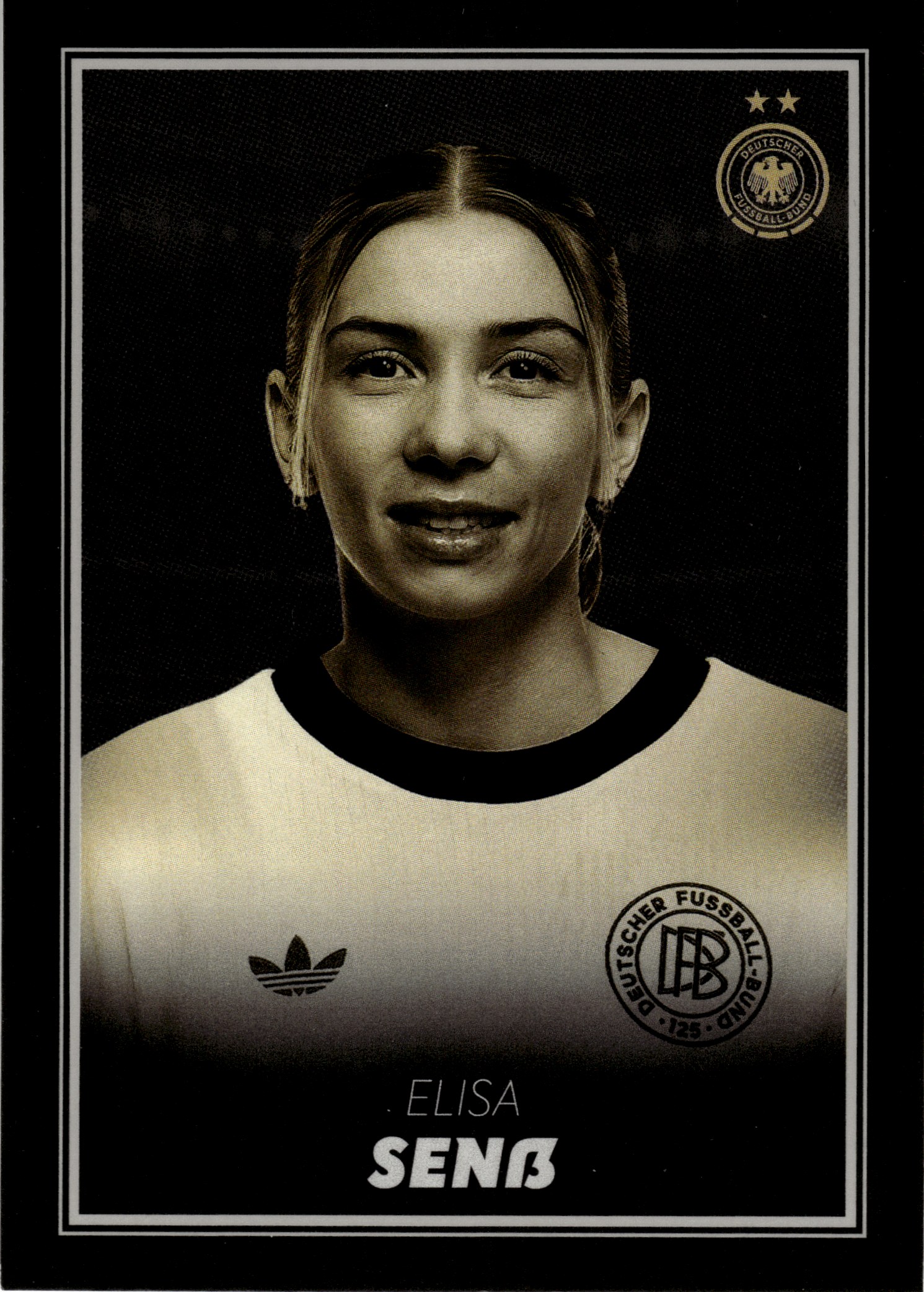 Elisa Senß - Panini DFB-Frauen Team-Set FOC 2025, Nr. FOC-24 – Insert (Art.-Nr. SG110038)