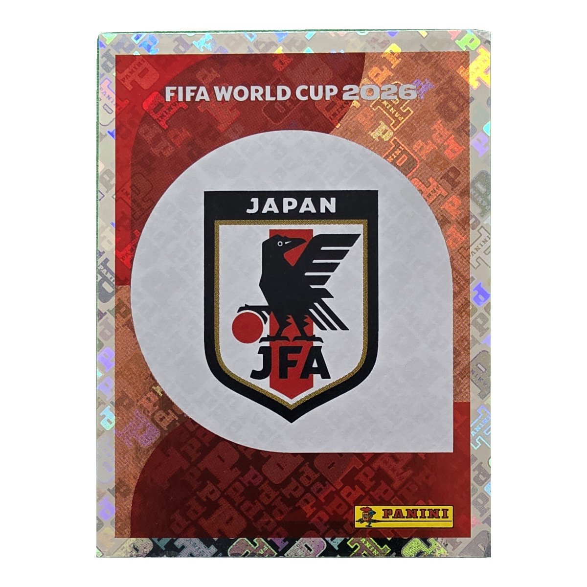 Emblem - Japan, FIFA WM 2026, Nr. JPN1 – Glitzer-Optik