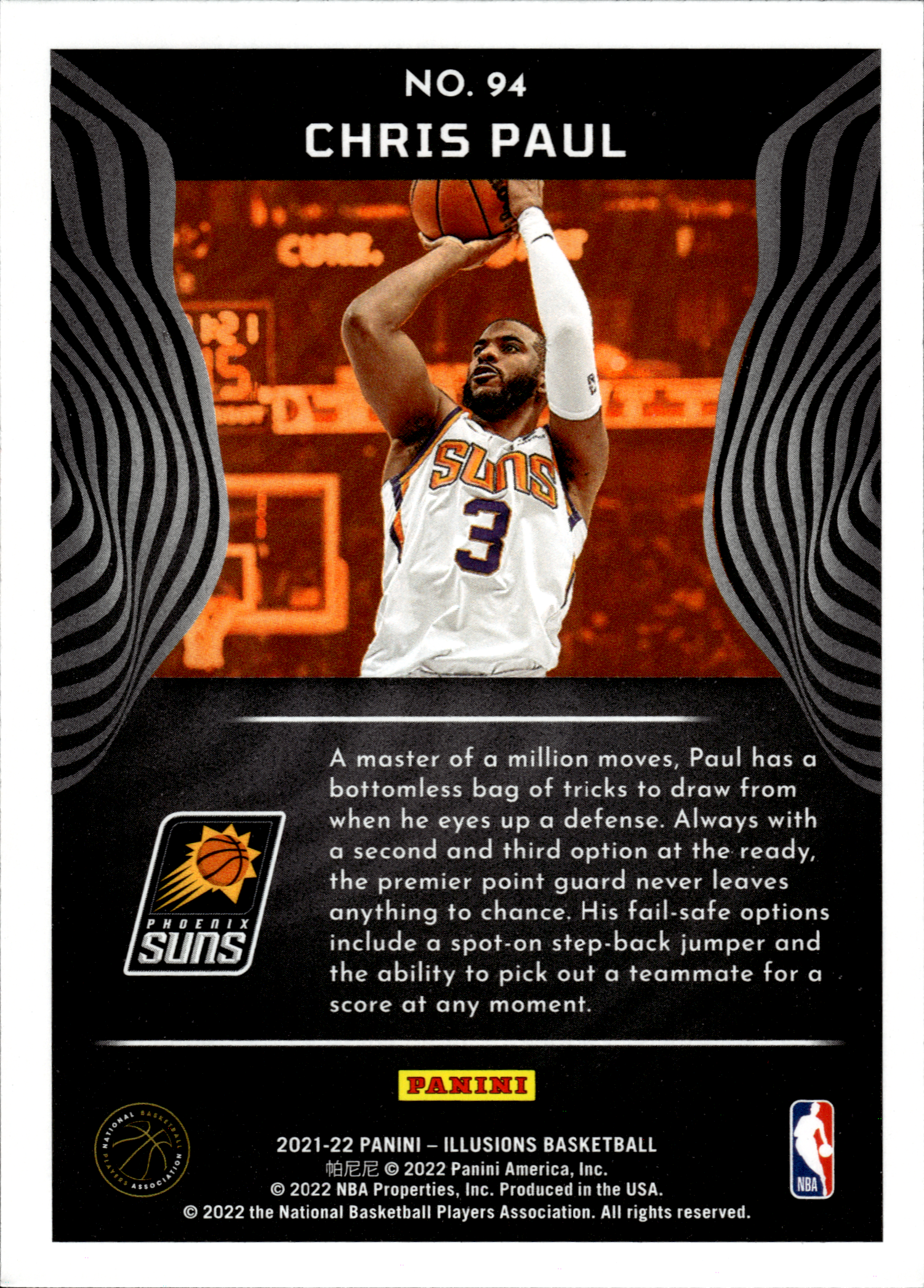 Chris Paul - Panini Illusions Base Set 2021-22, Nr. 94