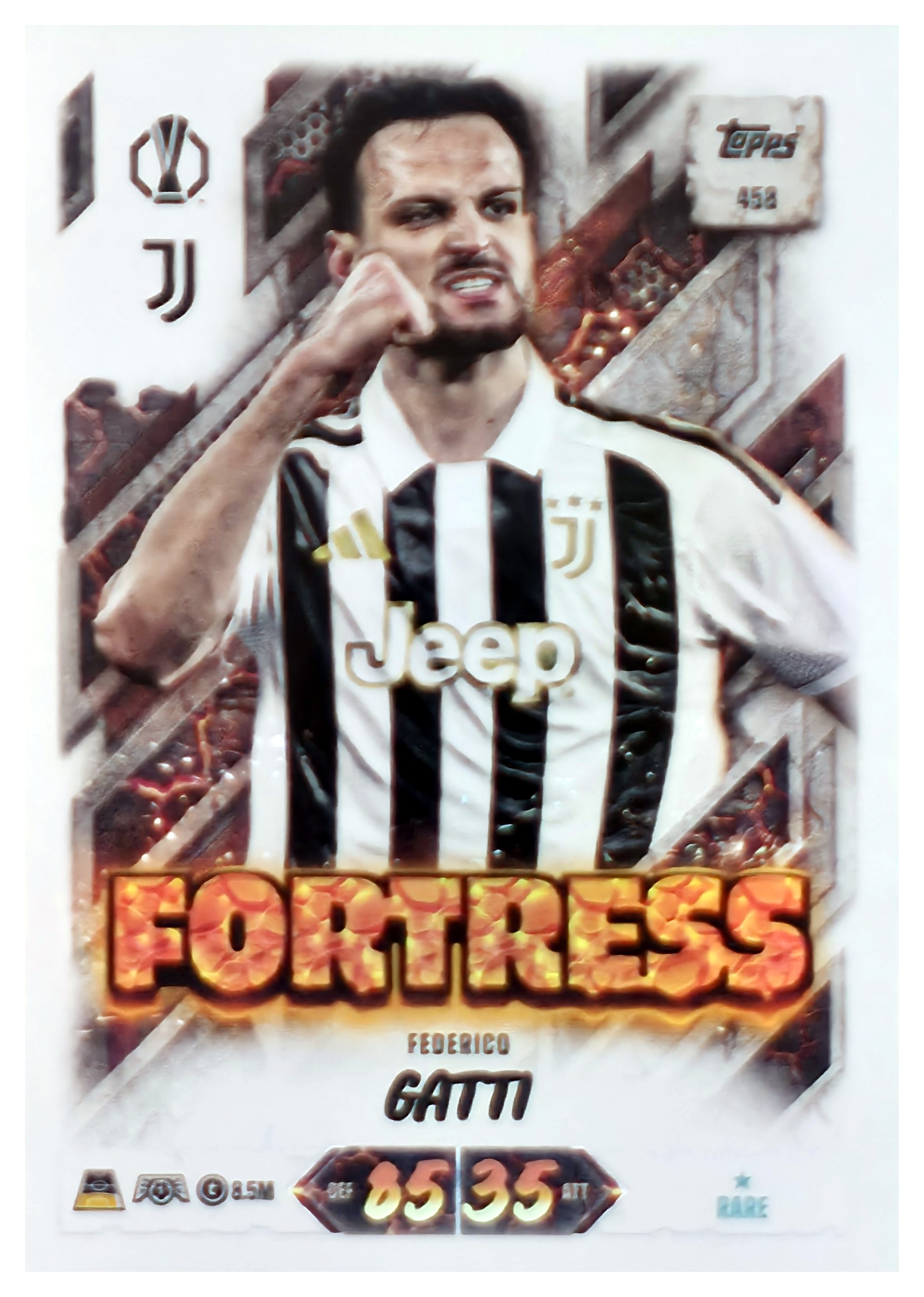 Federico Gatti - Topps Match Attax UEFA Club Competitions Fortress 2026-27, Nr. 458