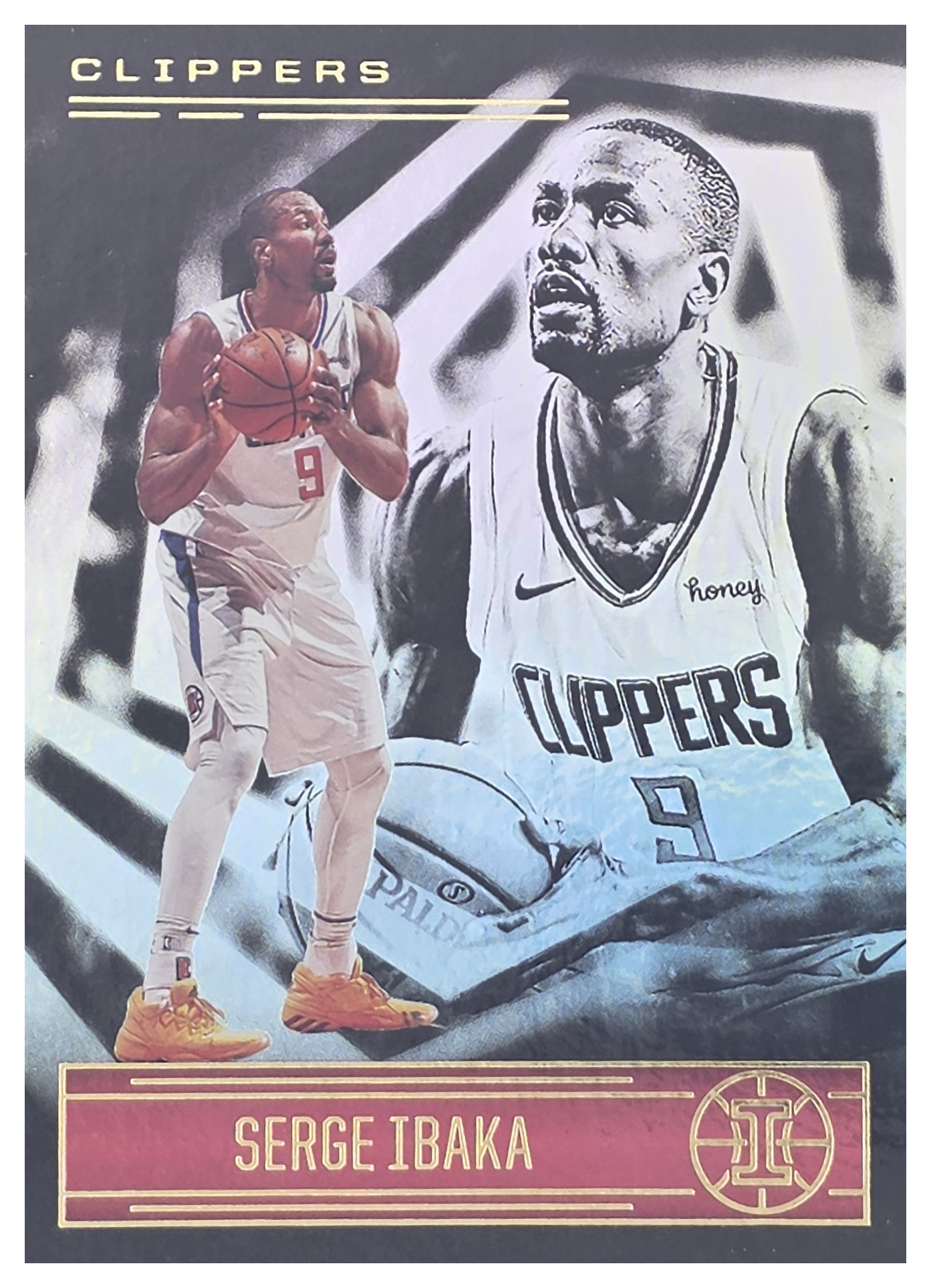 Serge Ibaka - Panini Illusions Base Set 2020-21, Nr. 3 (Art.-Nr. SG104299)