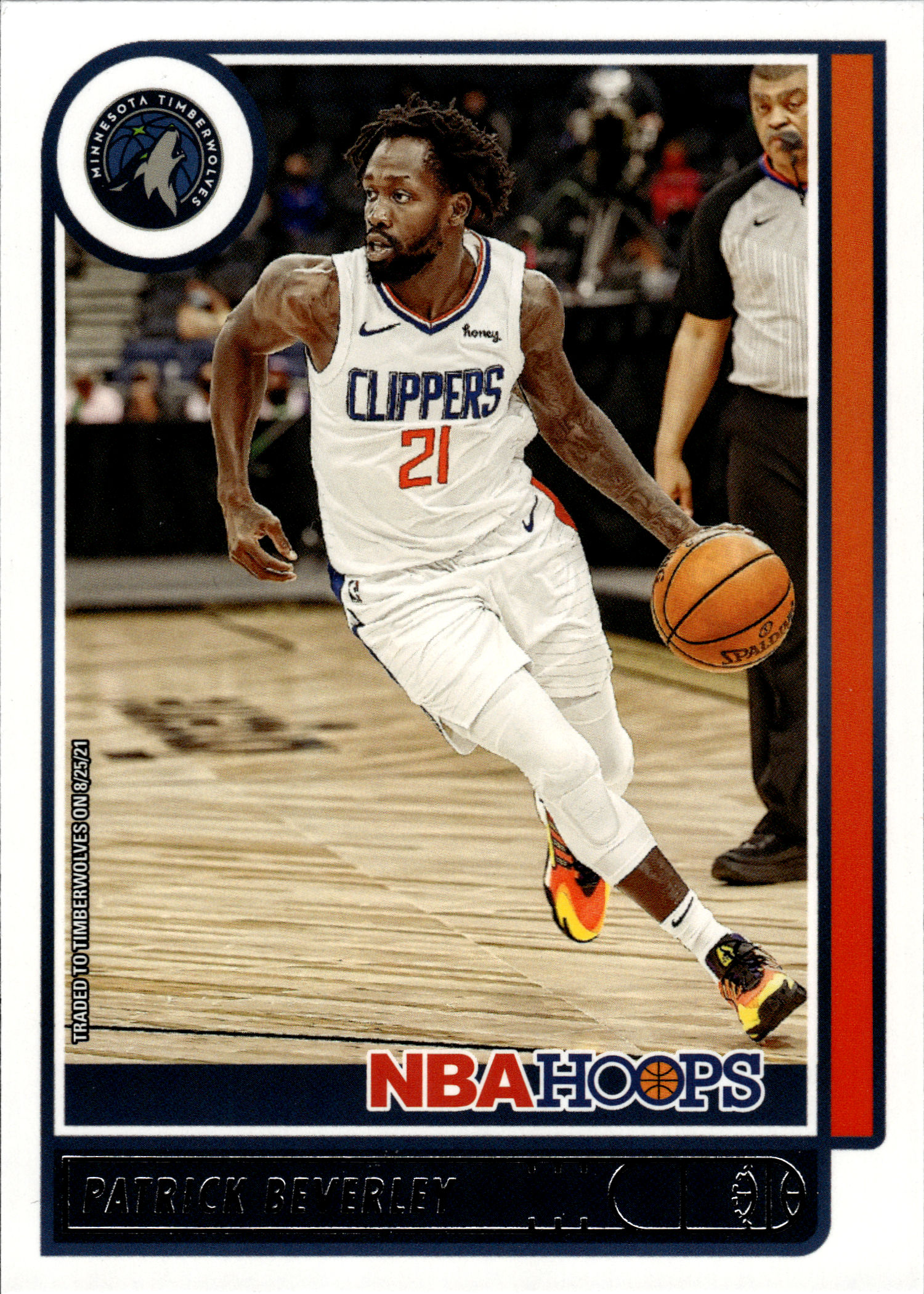 Patrick Beverley - Panini Hoops Base Set 2021-22, Nr. 126 (Art.-Nr. SG103390)