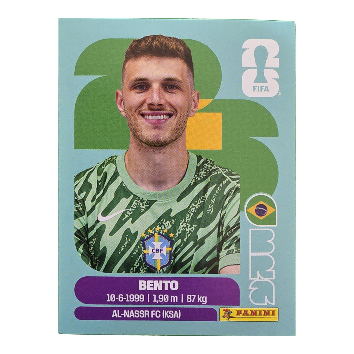 Bento - Brasilien, FIFA WM 2026, Nr. BRA3