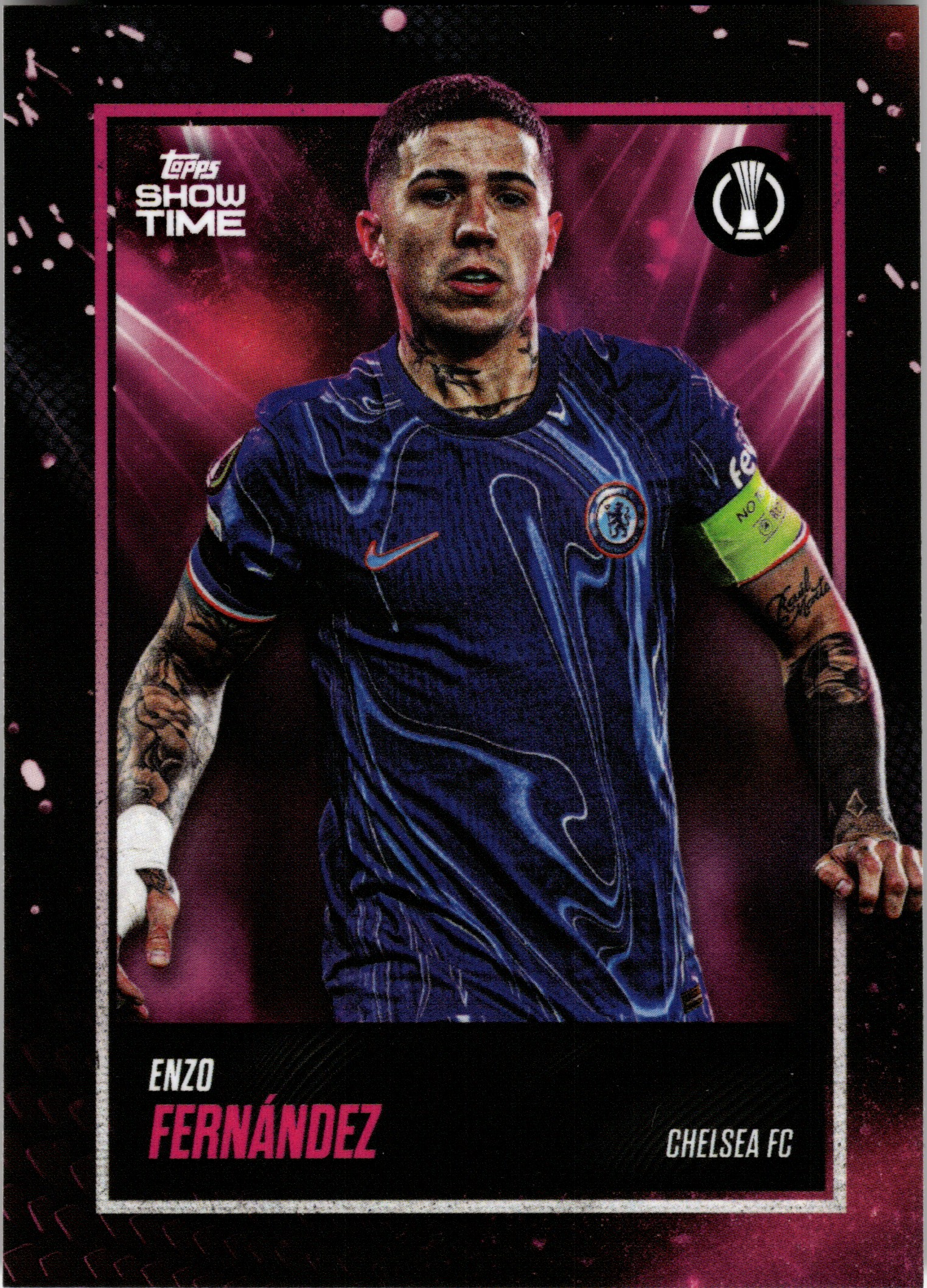 Enzo Fernández - Topps UEFA Club Competitions Showtime 2024-25 (Art.-Nr. SG107849)