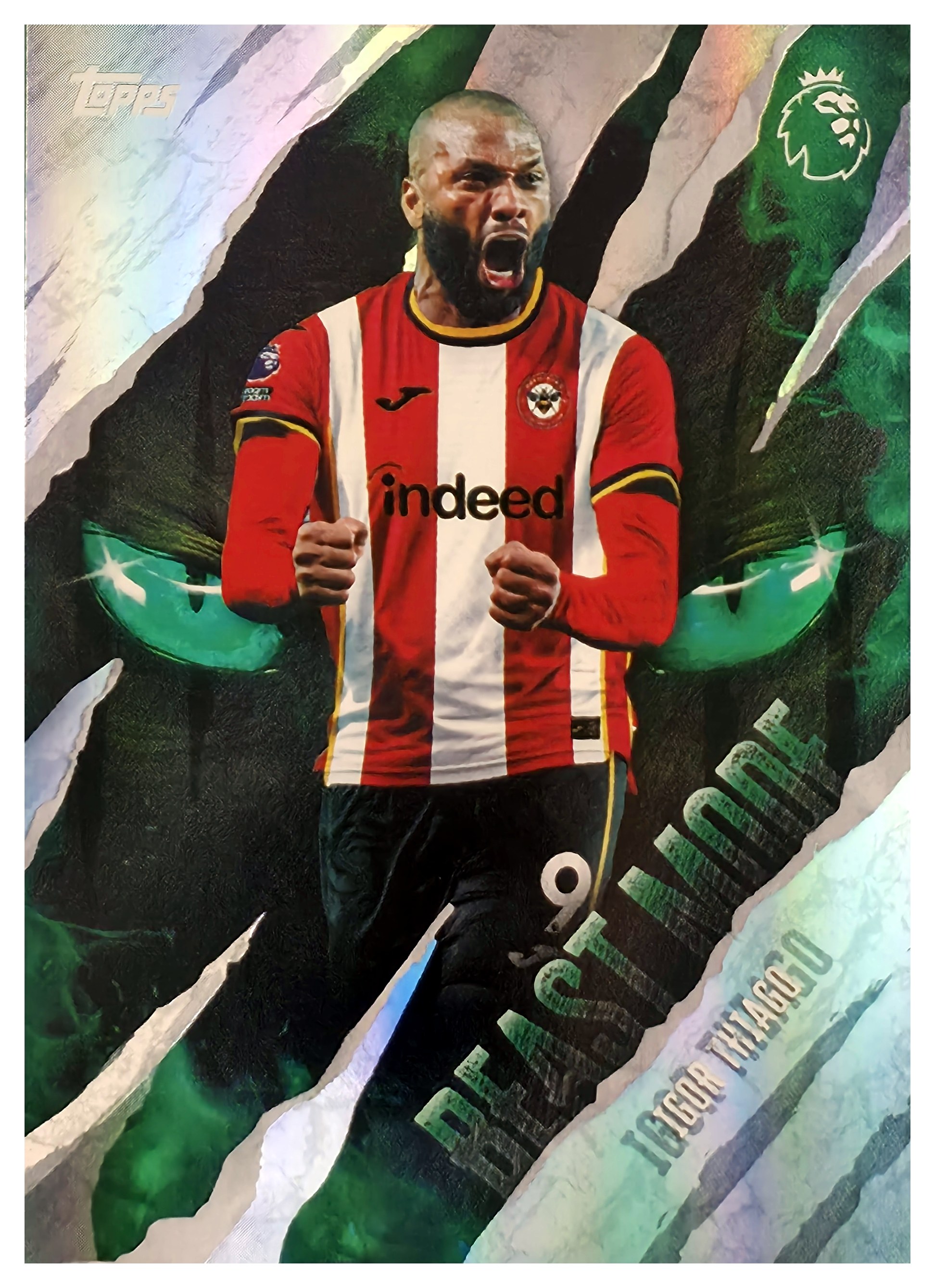 Igor Thiago - Topps Flagship Premier League Beast Mode 2026-27, Nr. BM 6 – Insert (Art.-Nr. SG109430)