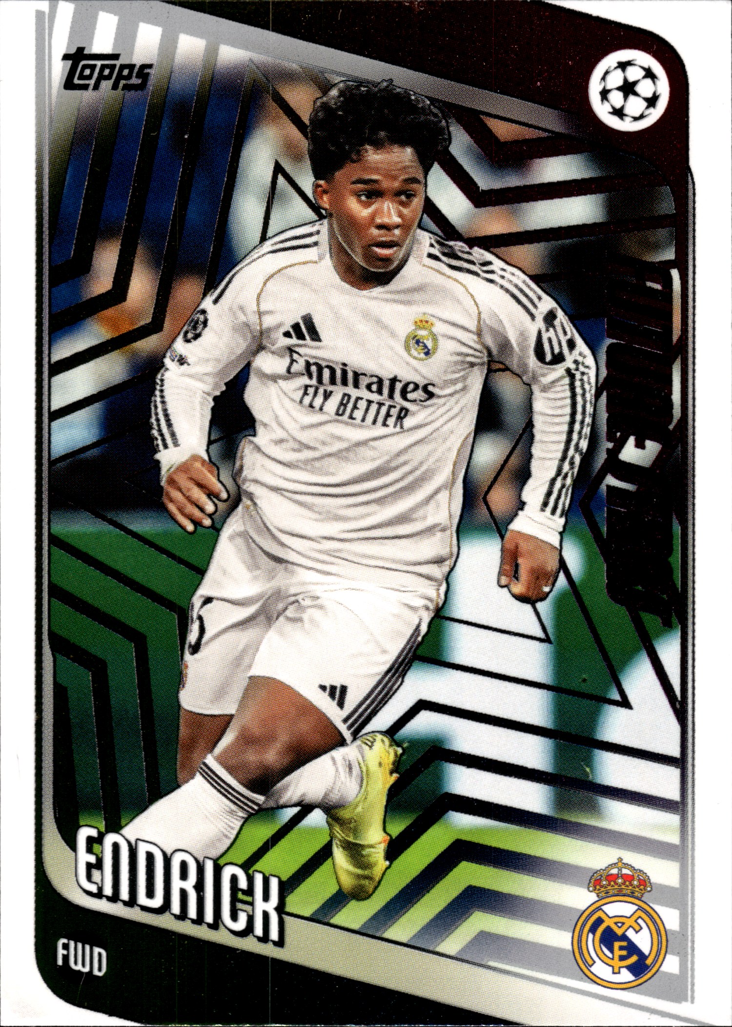Endrick - Topps UEFA Club Competitions Future Stars 2025-26, Nr. 86 – Insert (Art.-Nr. SG109259)
