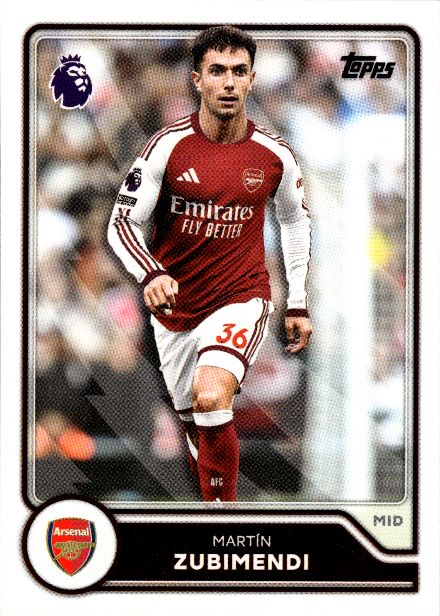 Martín Zubimendi - Topps Flagship Premier League Base Set 2026-27, Nr. 26 (Art.-Nr. SG104577)