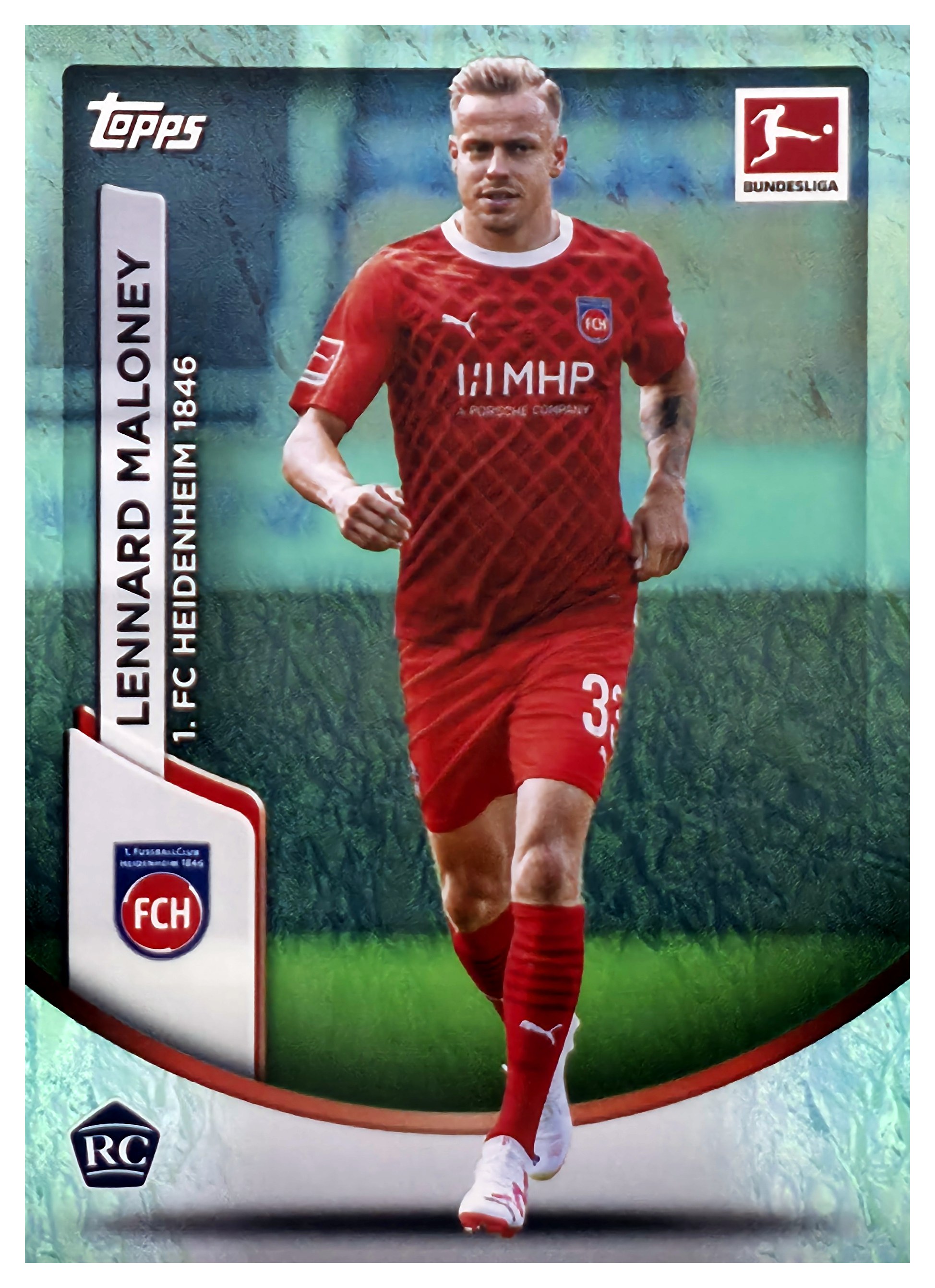 Lennard Maloney - Topps Chrome Bundesliga Base Set 2023-24, Nr. 42 – Rookie Card (Art.-Nr. SG109350)