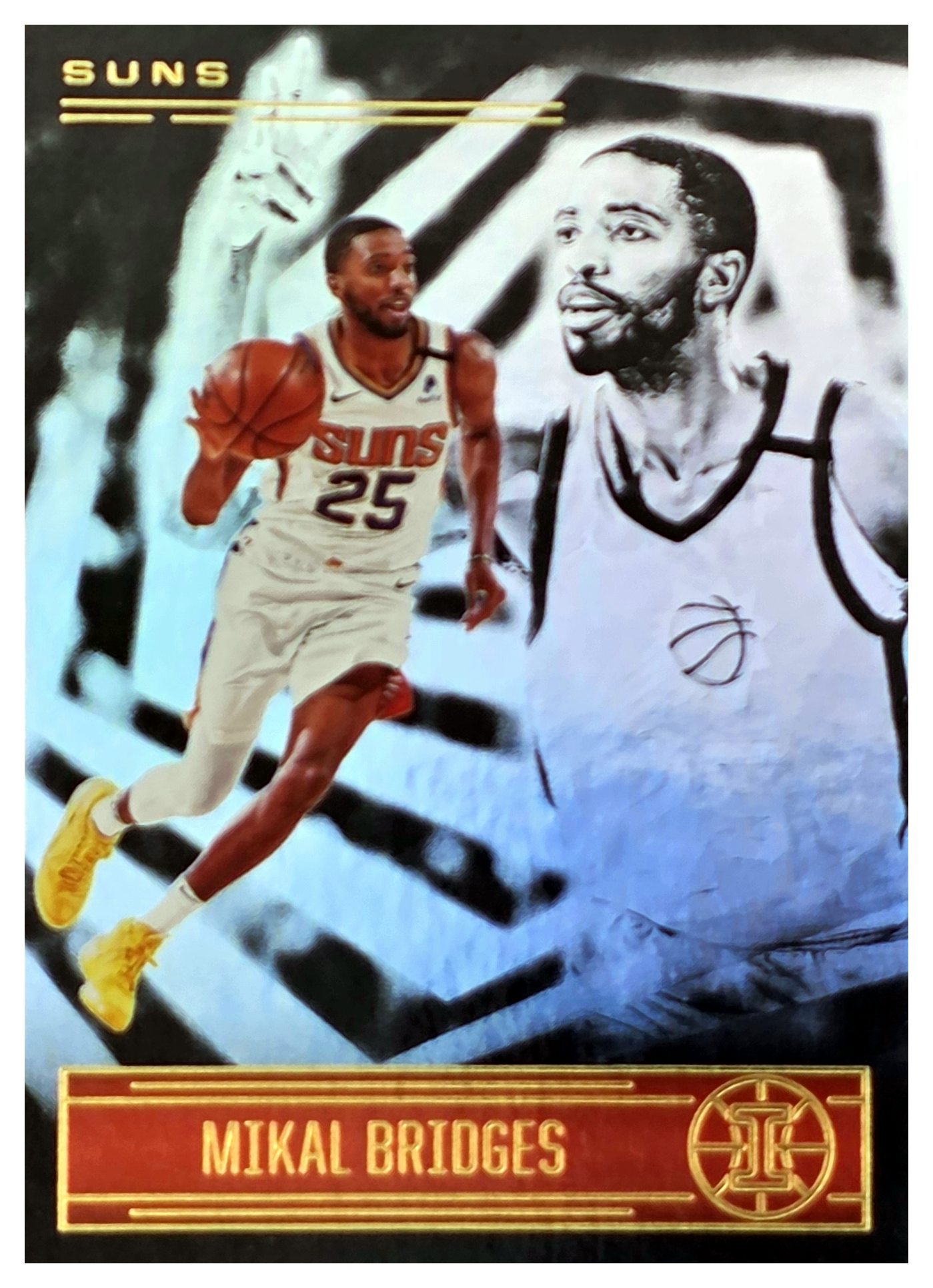 Mikal Bridges - Panini Illusions Base Set 2020-21, Nr. 56 (Art.-Nr. SG104440)