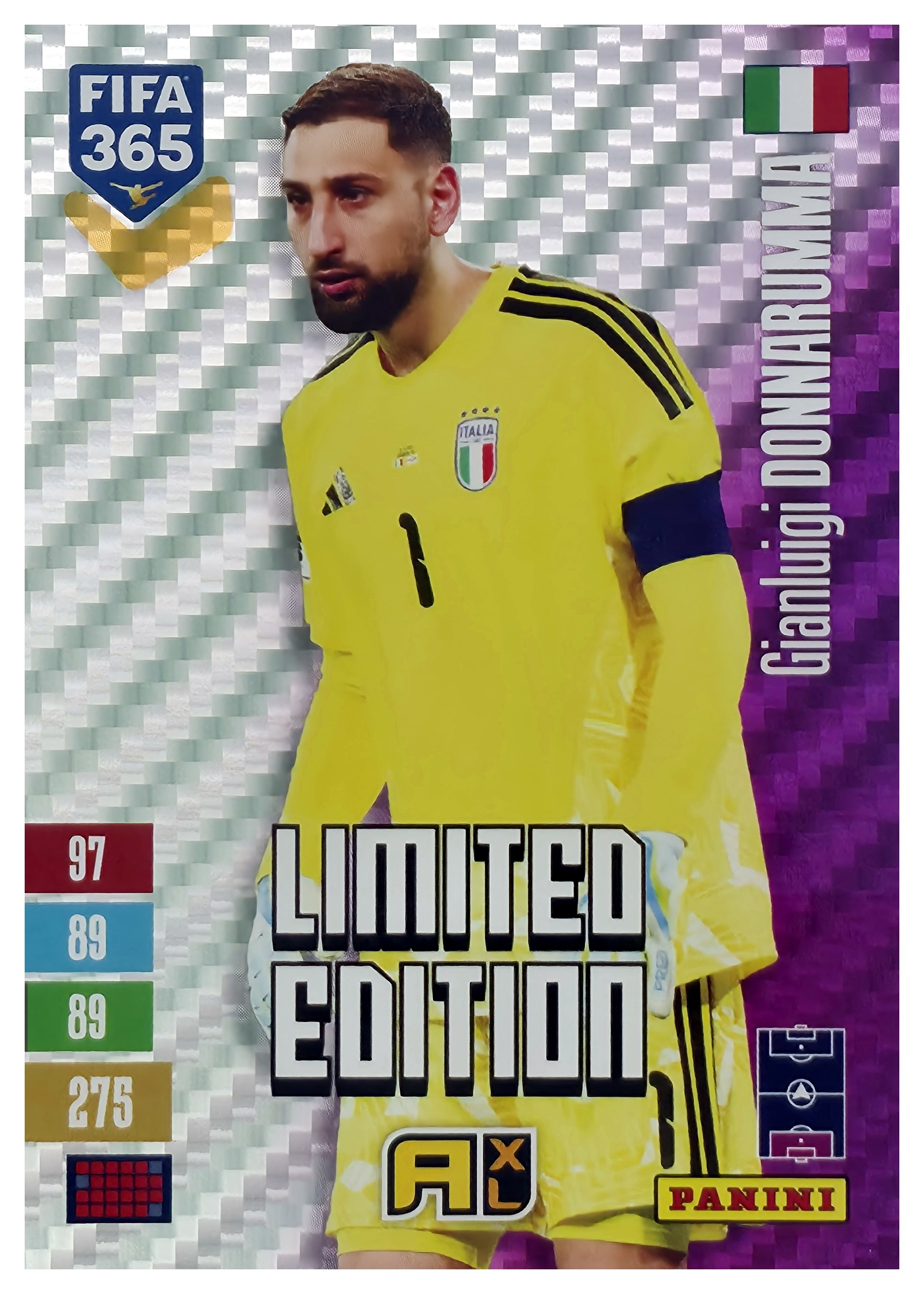 Gianluigi Donnarumma - Panini Adrenalyn XL FIFA 365 Limited Edition 2026-27 (Insert)